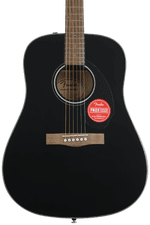 Photo of Fender CD-60S Dreadnought Acoustic Guitar - Black
