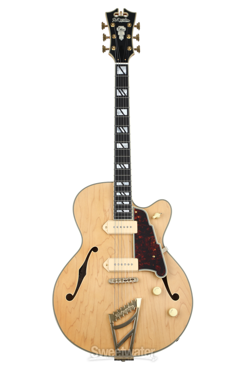 D'Angelico Deluxe 59 Hollowbody Electric Guitar - Satin Honey