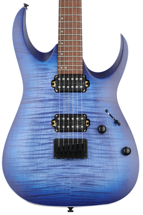 Ibanez RGA42FM - Blue Lagoon Burst Flat | Sweetwater