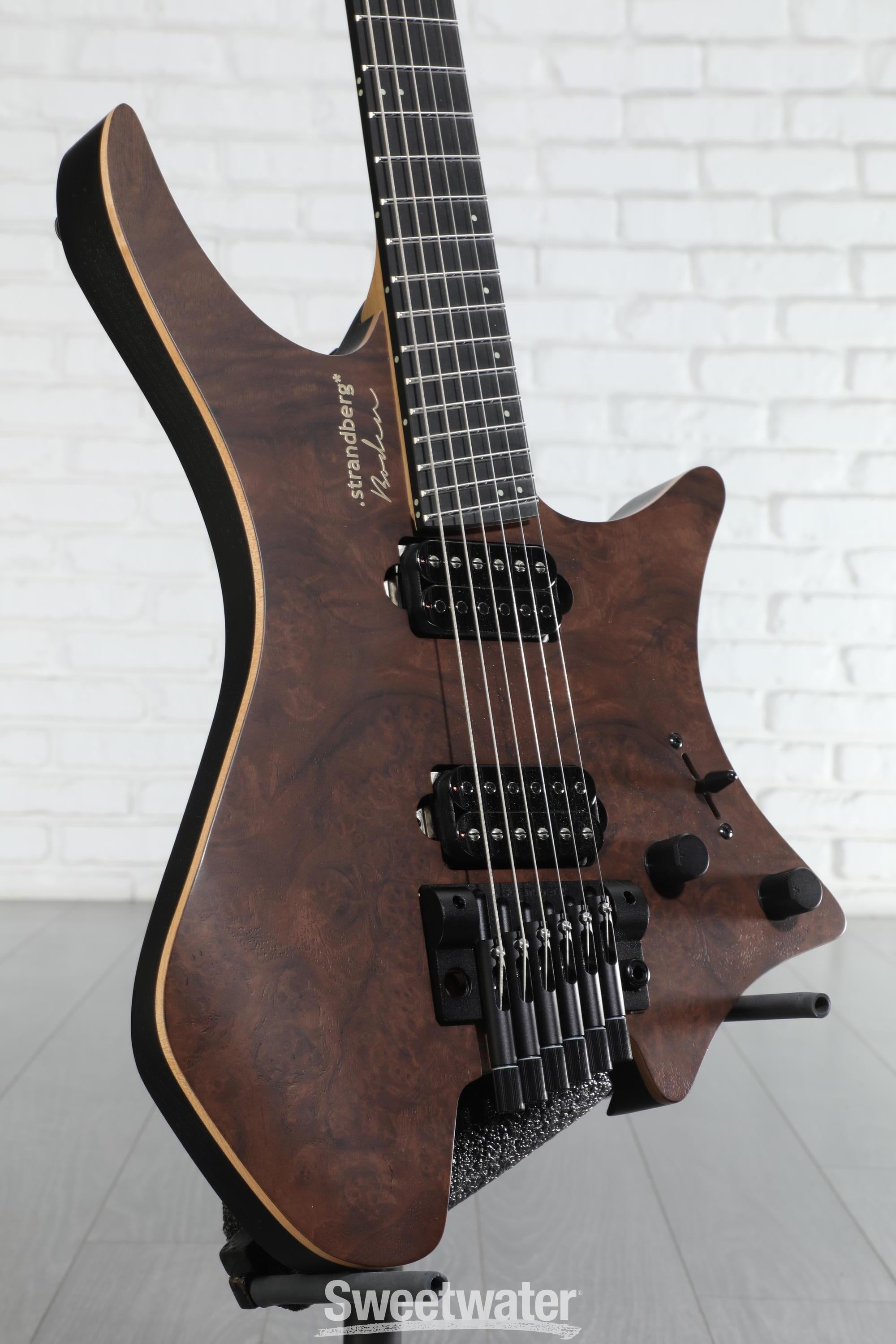 ギター strandberg Boden J6 Hand Selected Wood Strandberg Boden J Artisan 6 Electric Guitar Run #1- Buckeye