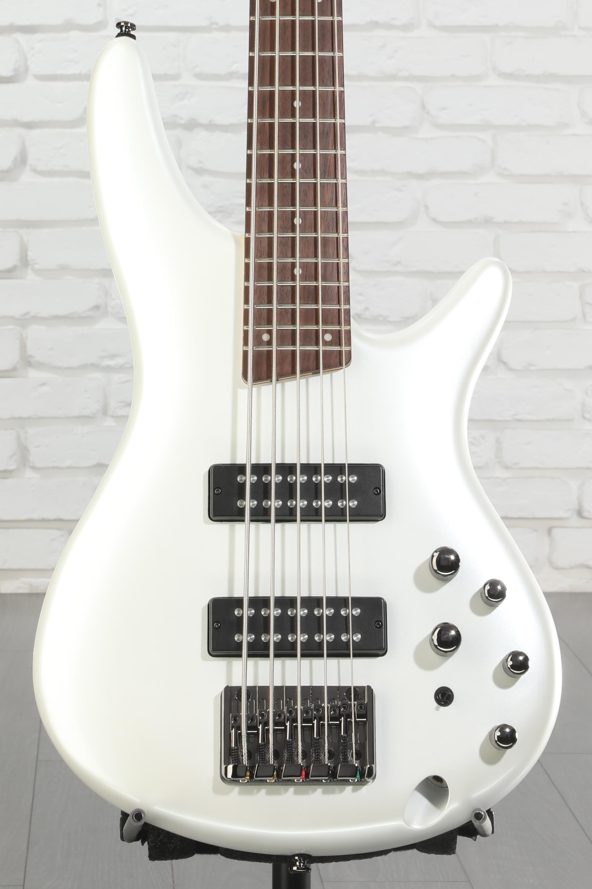 Ibanez Standard SR305E 5-string Bass Guitar - Pearl White | Sweetwater