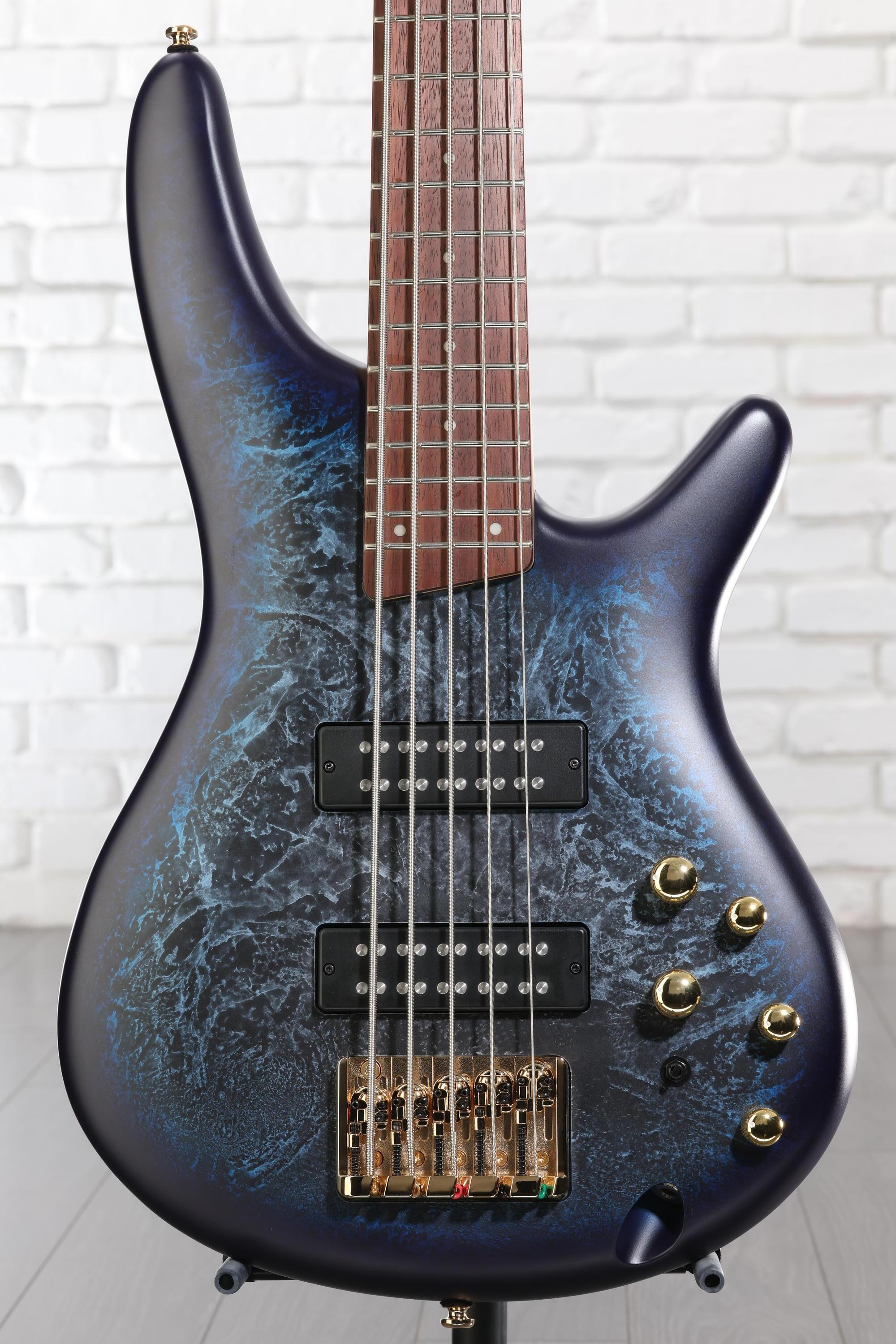Ibanez SR305EDX 5-string Bass Guitar - Cosmic Blue Frozen Matte