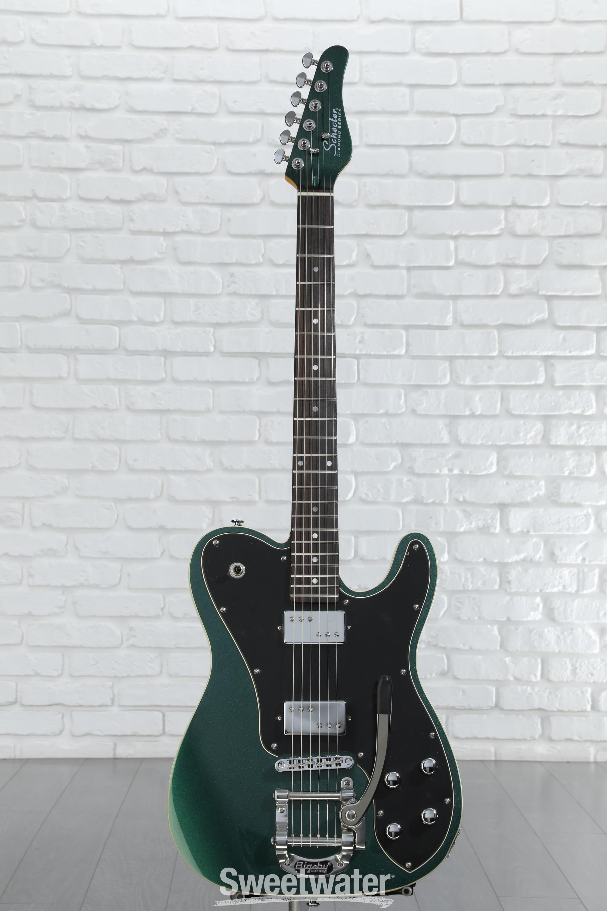 Schecter PT Fastback II B Electric Guitar - Dark Emerald Green