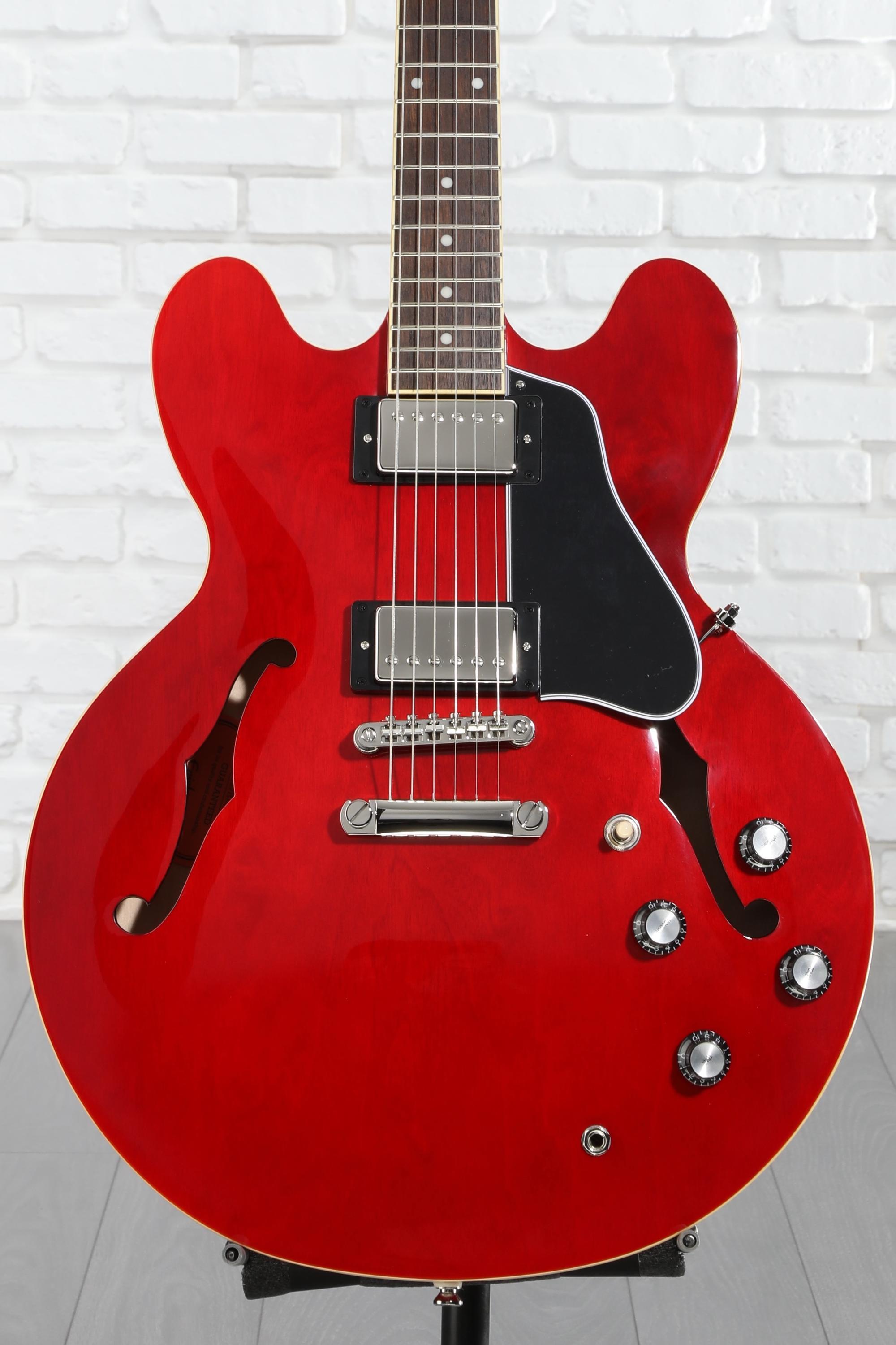 Epiphone ES-335 Semi-hollowbody Electric Guitar - Cherry | Sweetwater