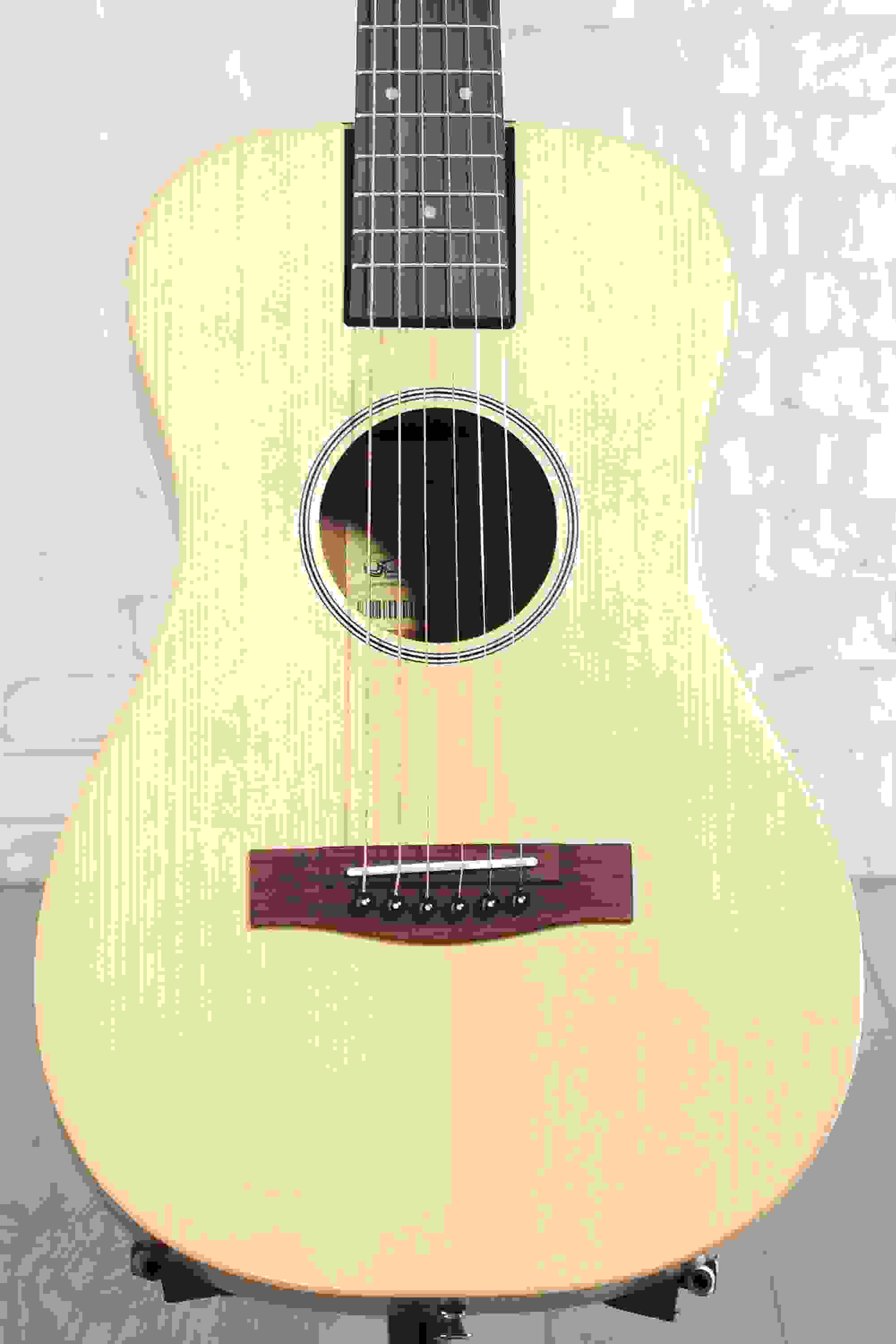 Journey Instruments PJ410N Puddle Jumper Solid Sitka/African Mahogany Acoustic Guitar - Natural