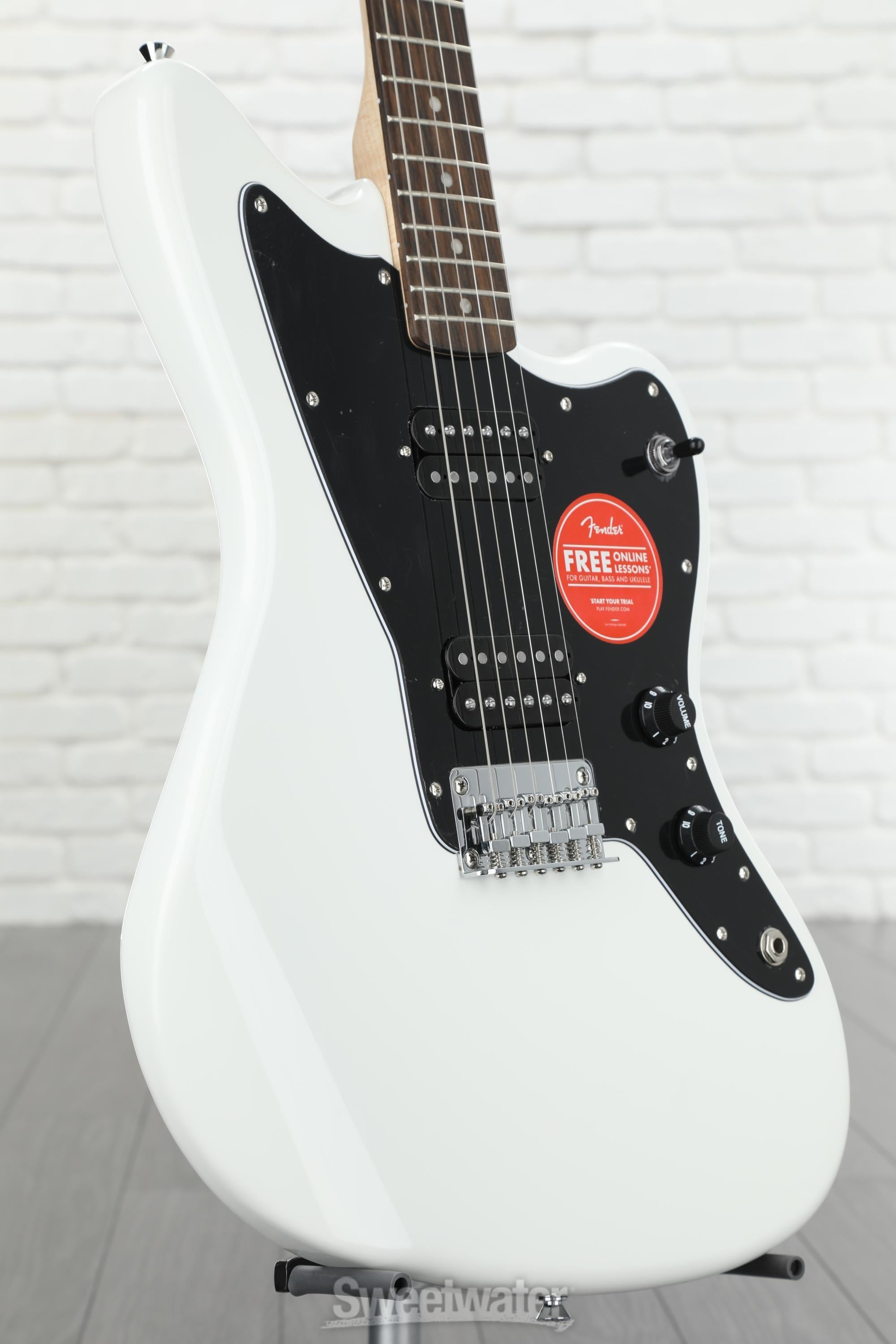 Squier Affinity Series Jazzmaster HH - Arctic White with Indian Laurel  Fingerboard