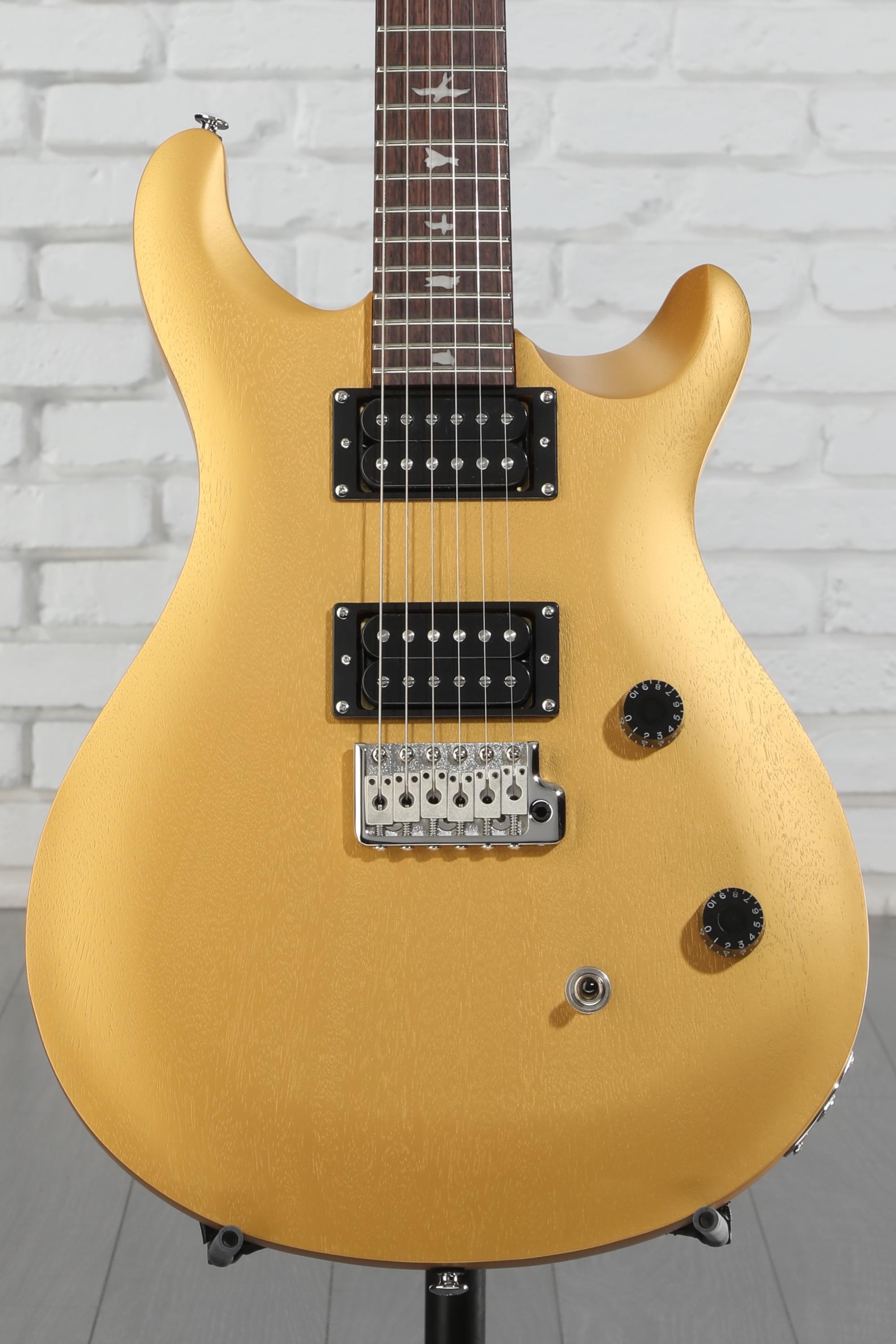 PRS SE CE 24 ゴールド PRS SE CE 24 Standard Satin Electric Guitar - Metallic Gold