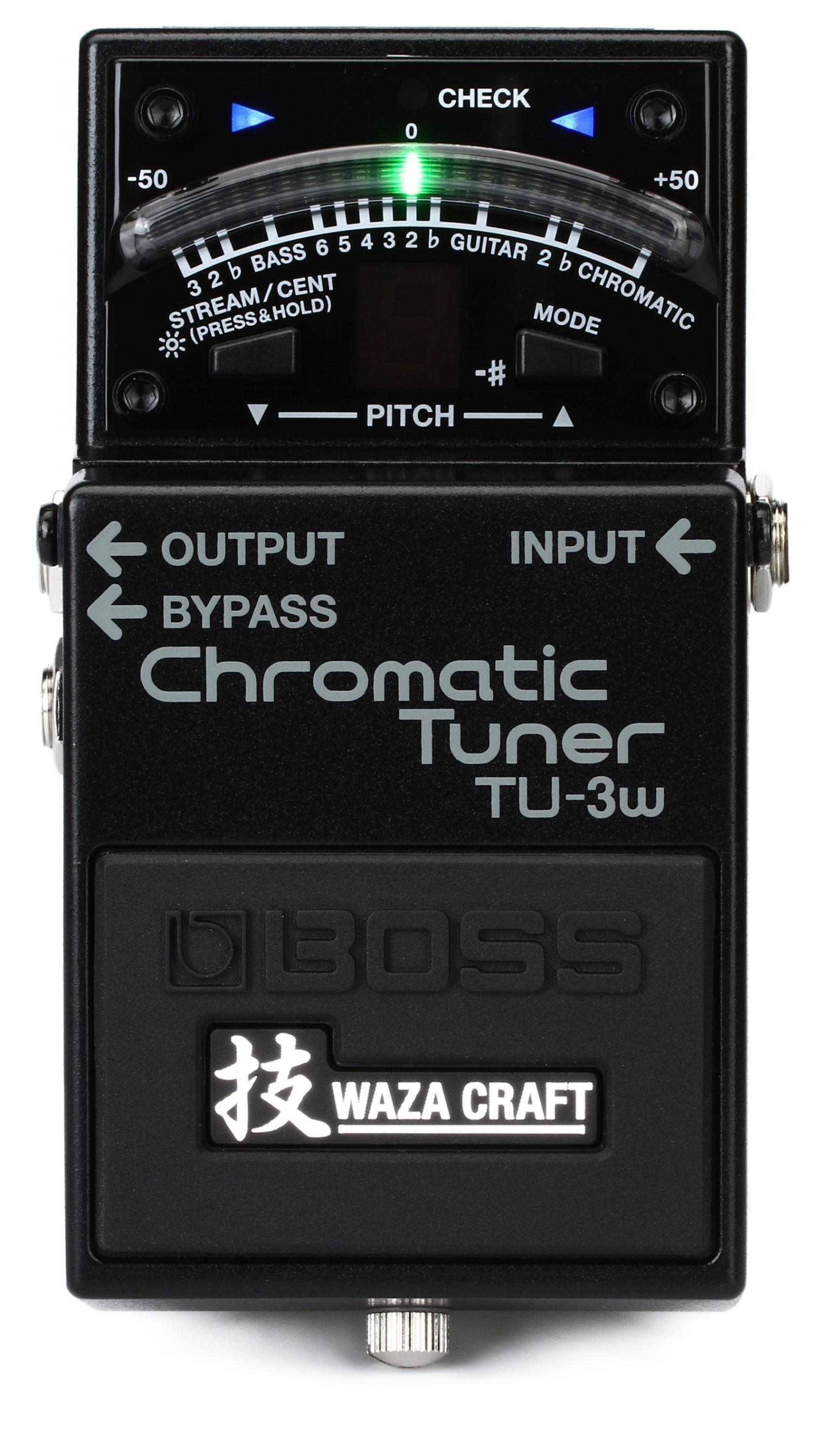 Boss TU-3 Chromatic Tuner Pedal with Bypass - Five Star Guitars