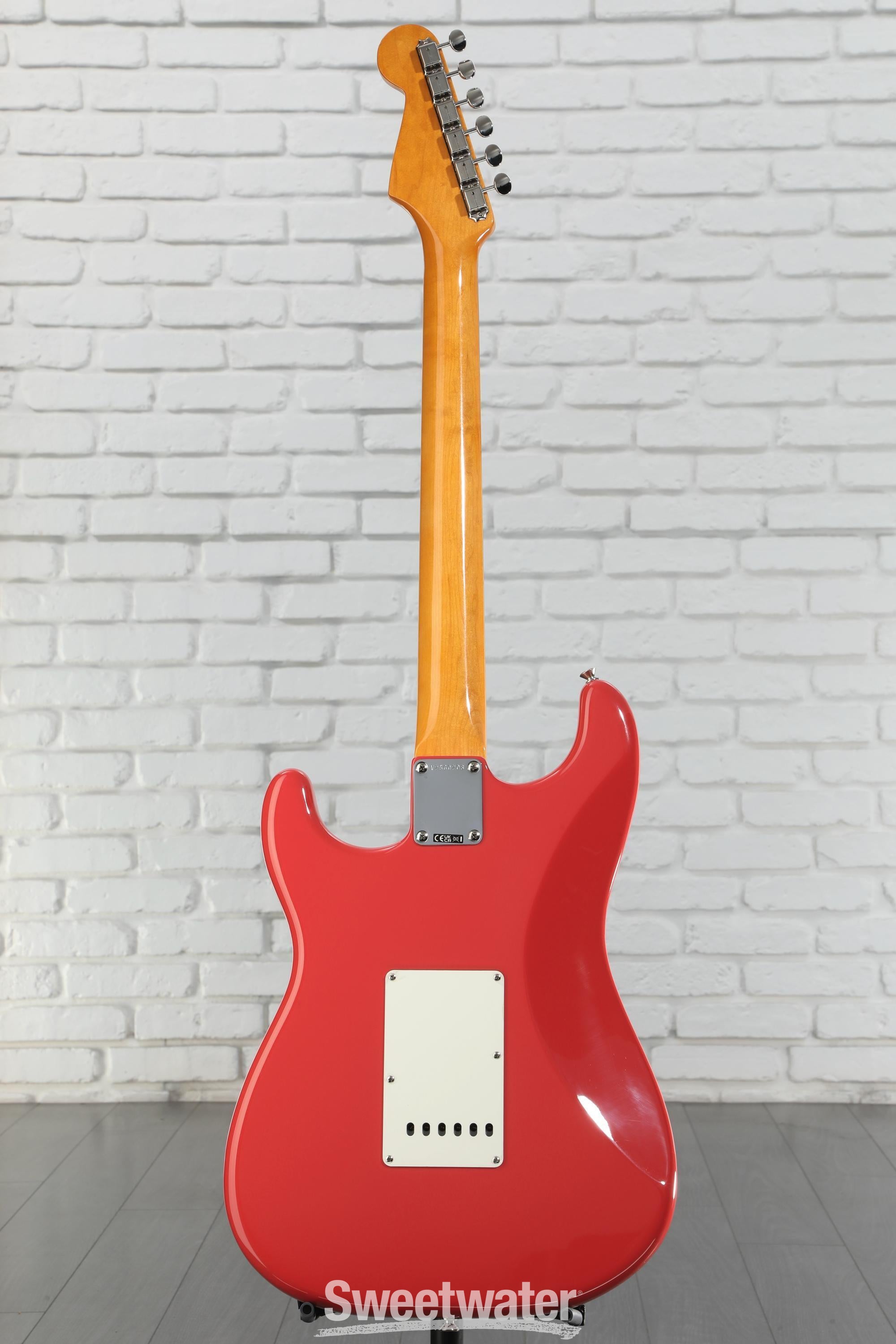 American vintageストラトキャスター/fiesta red 最終 Fender USA American Vintage 62 Stratocaster Fiesta Red 1997