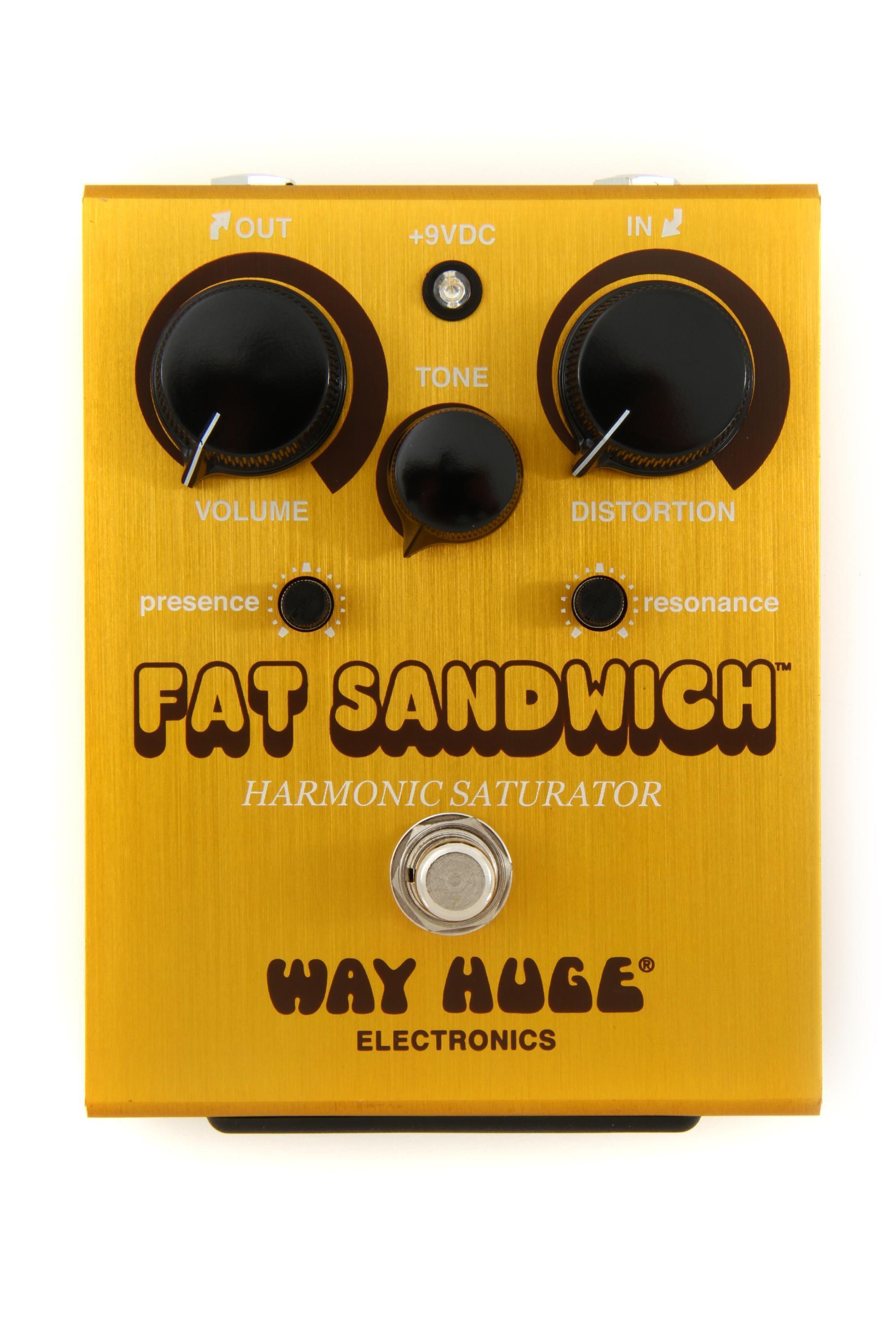 Way Huge Fat Sandwich Harmonic Saturator Distortion Pedal | Sweetwater