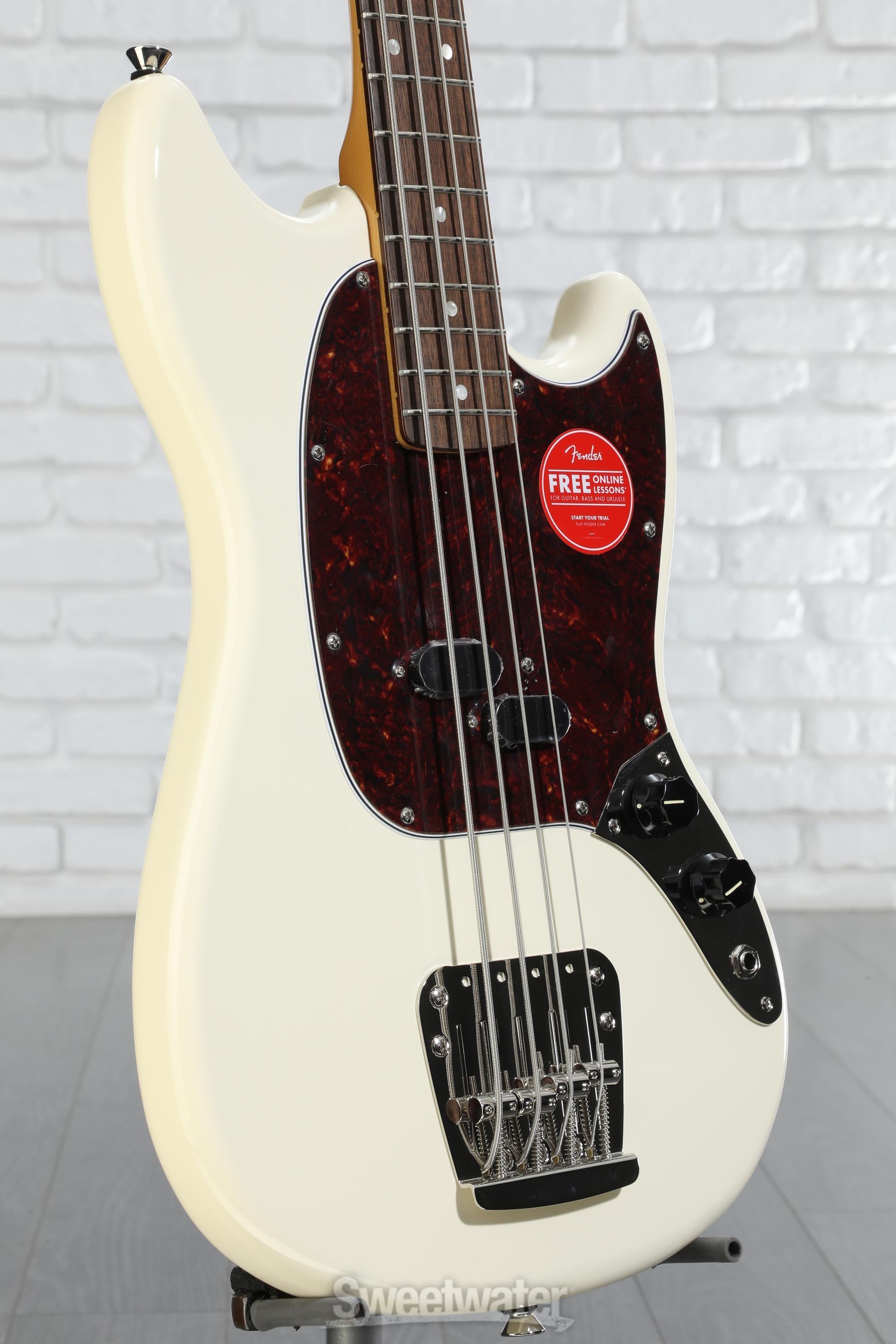 Squier Classic Vibe '60s Mustang Bass - Olympic White