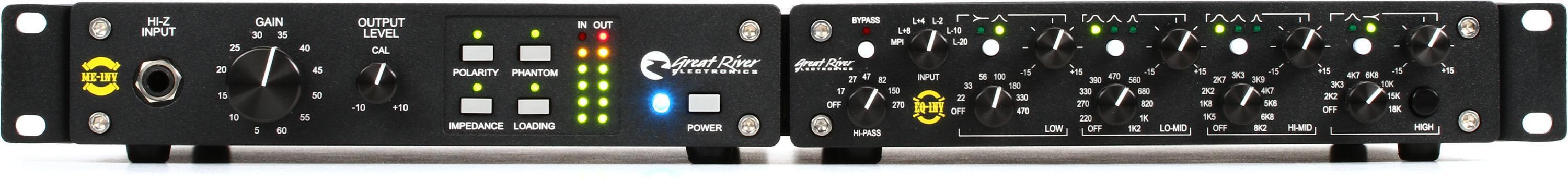 Great River MEQ-1NV Microphone Preamp & EQ | Sweetwater