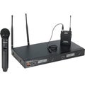 Photo of Audix AP42 C210 Wireless Combo Handheld and Lavalier Microphone System