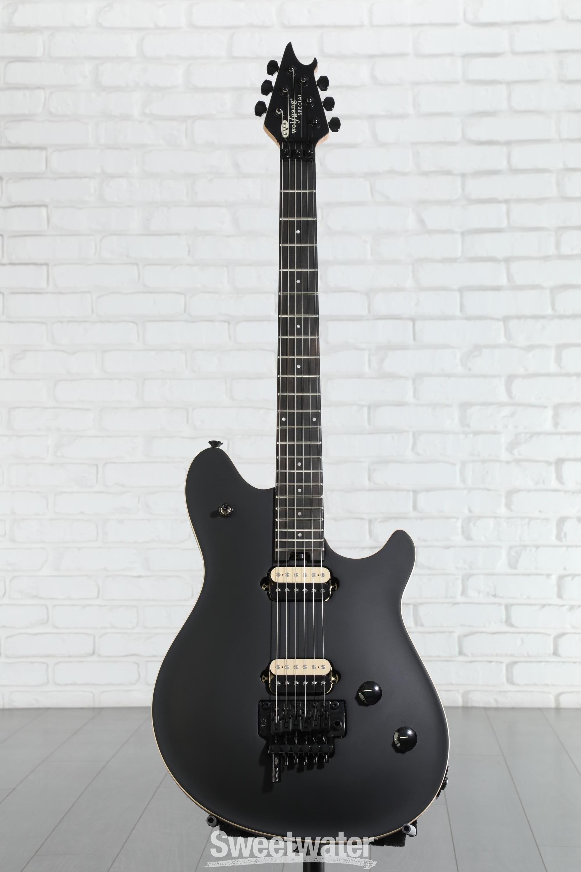 EVH Wolfgang Special Electric Guitar - Stealth Black | Sweetwater