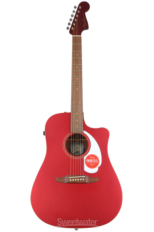 Fender malibu player candy deals apple red