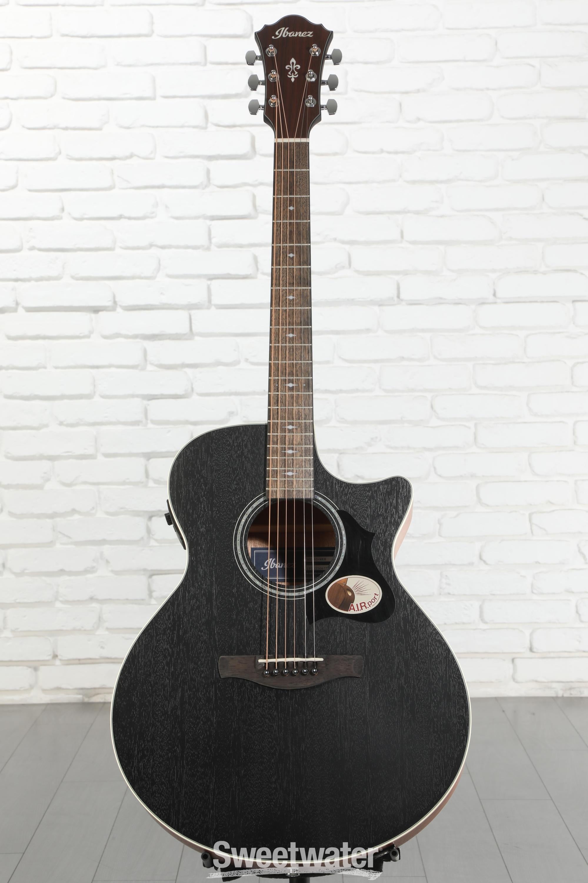 Ibanez - AE140 Weathered Black（保証期間内） Ibanez AE140 Grand Auditorium Acoustic-Electric Guitar Weathered