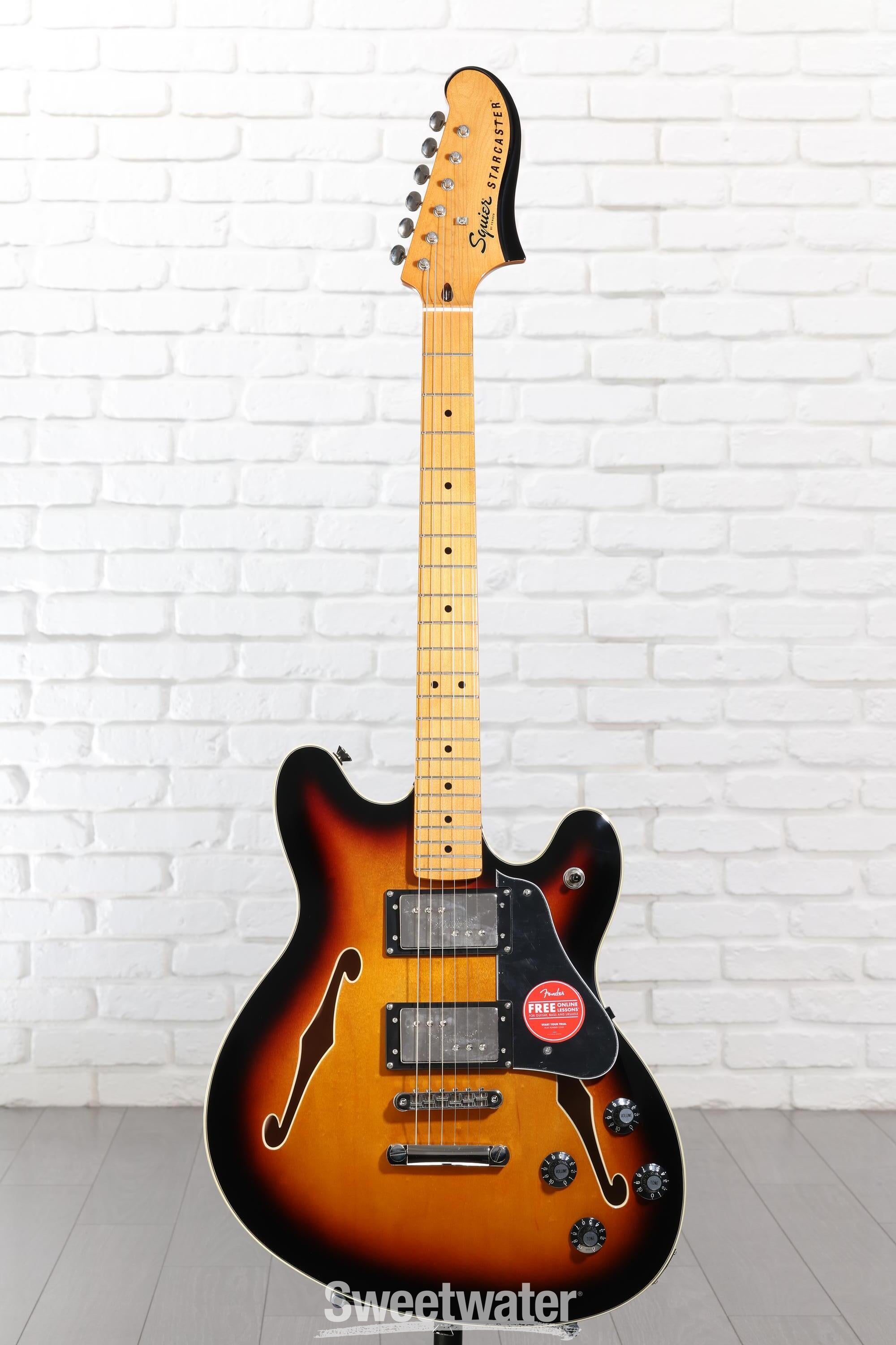 Squier Classic Vibe Starcaster Semi-hollowbody Electric Guitar - 3