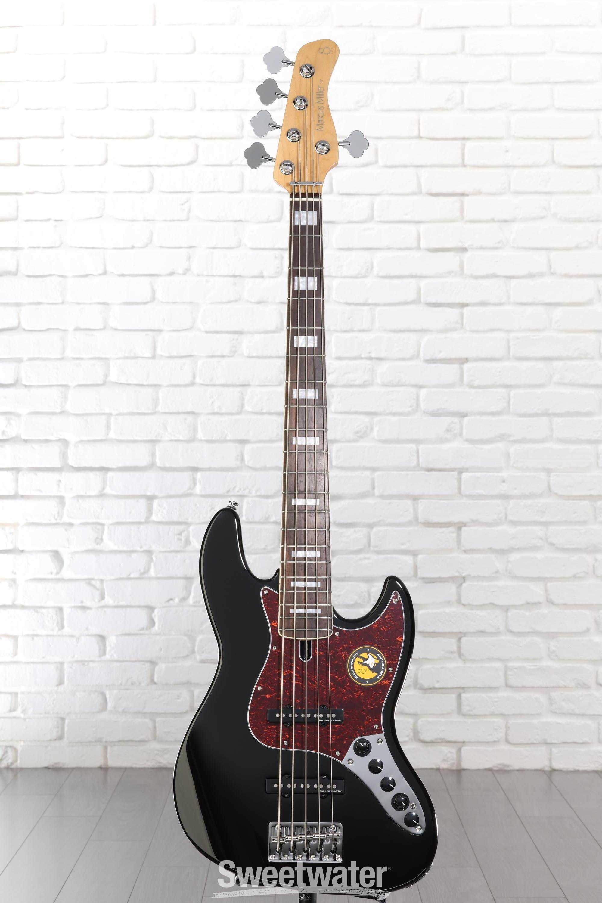 Sire Marcus Miller V7 Alder 5-string Bass Guitar - Black | Sweetwater