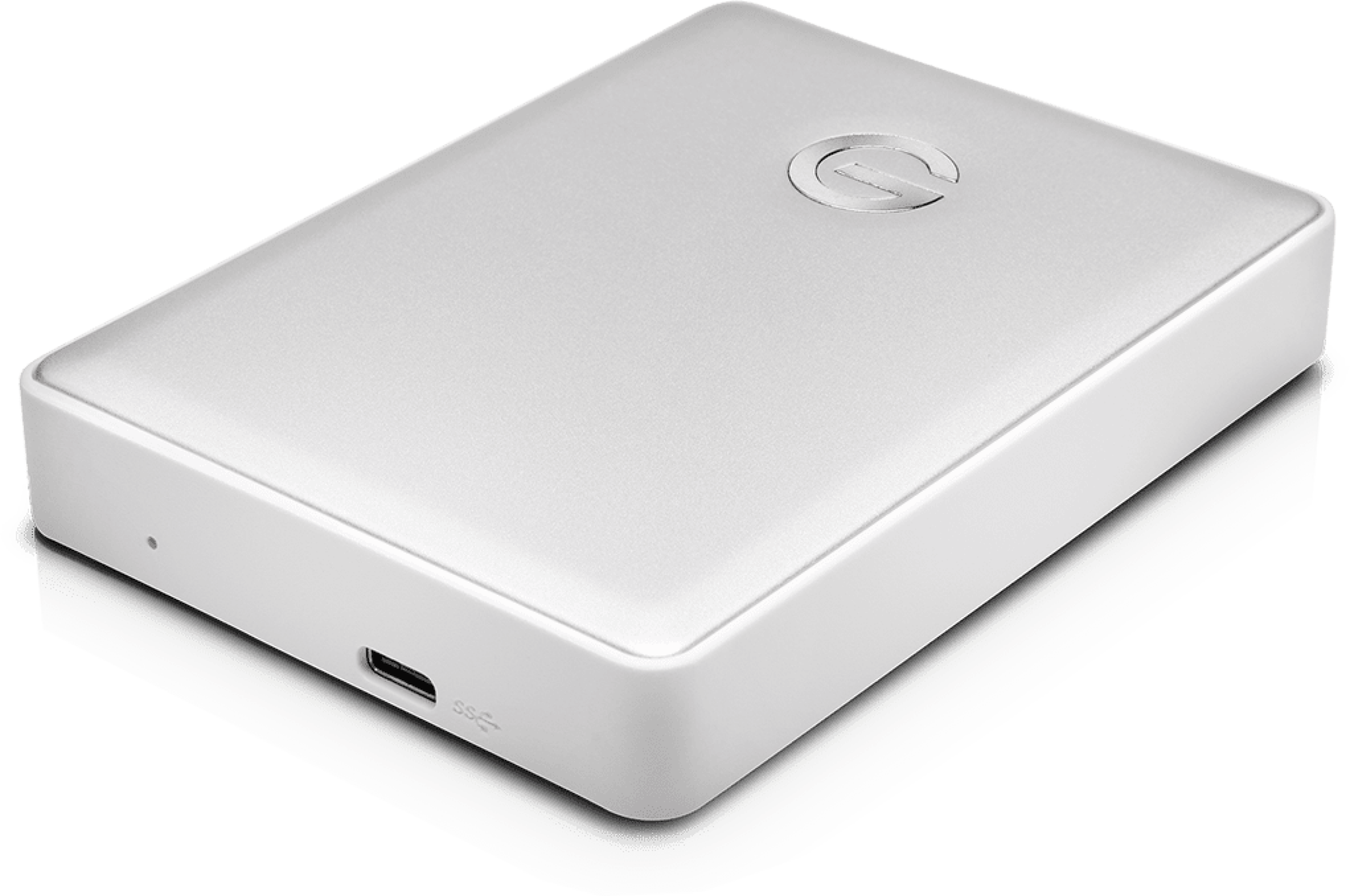 G-Technology G-Drive Mobile USB-C 4TB Portable Hard Drive, Silver