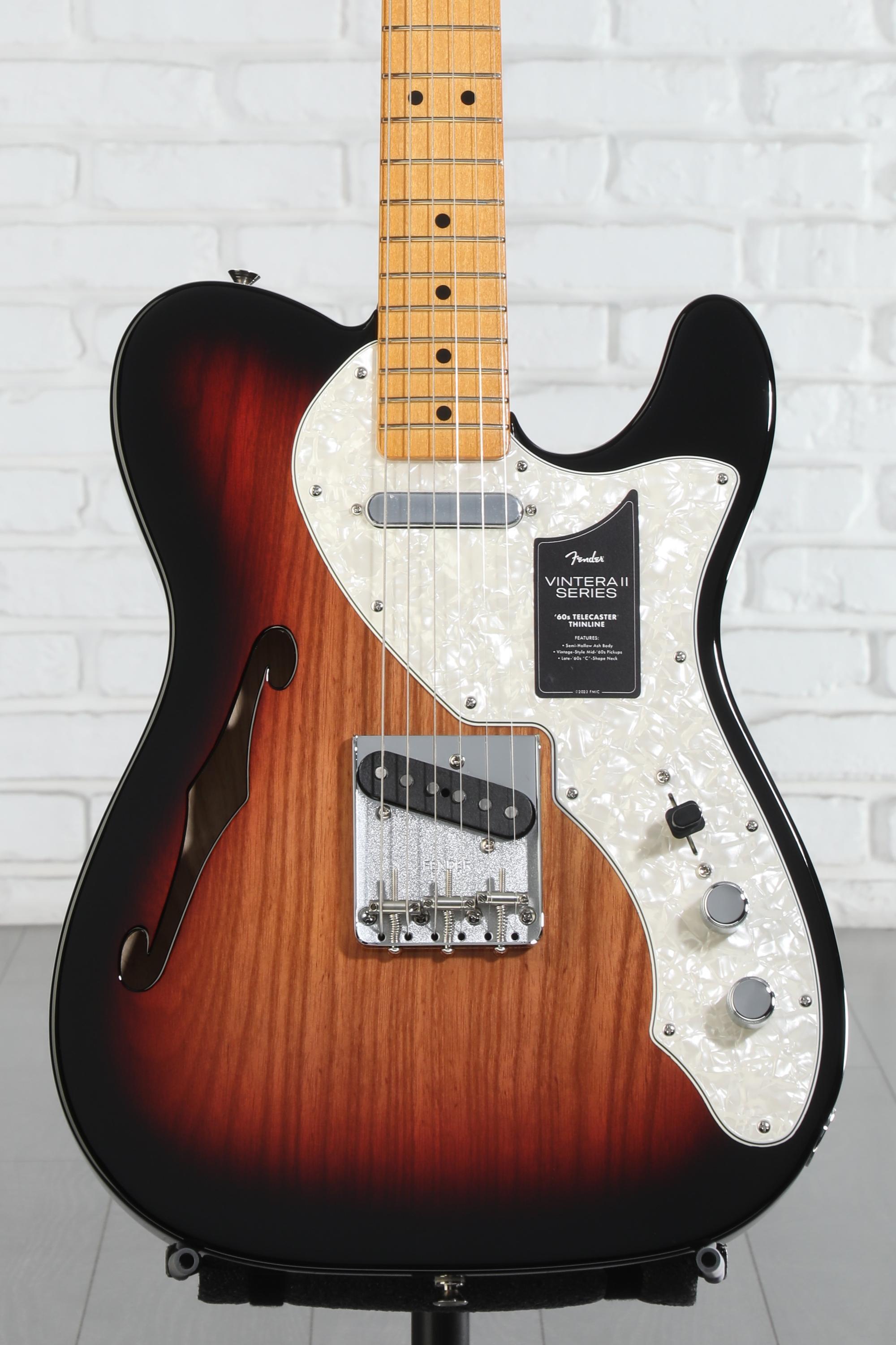 ギター Fender Vintera II60s Telecaster Thinline Fender Vintera II '60s Telecaster Thinline Electric Guitar - 3