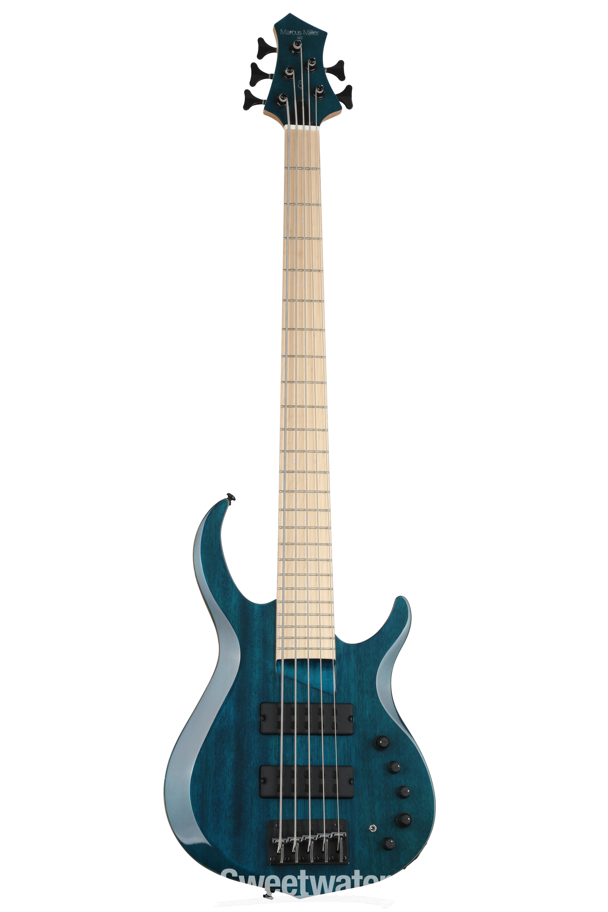 Sire Marcus Miller M2 5-string Bass Guitar - Transparent Blue