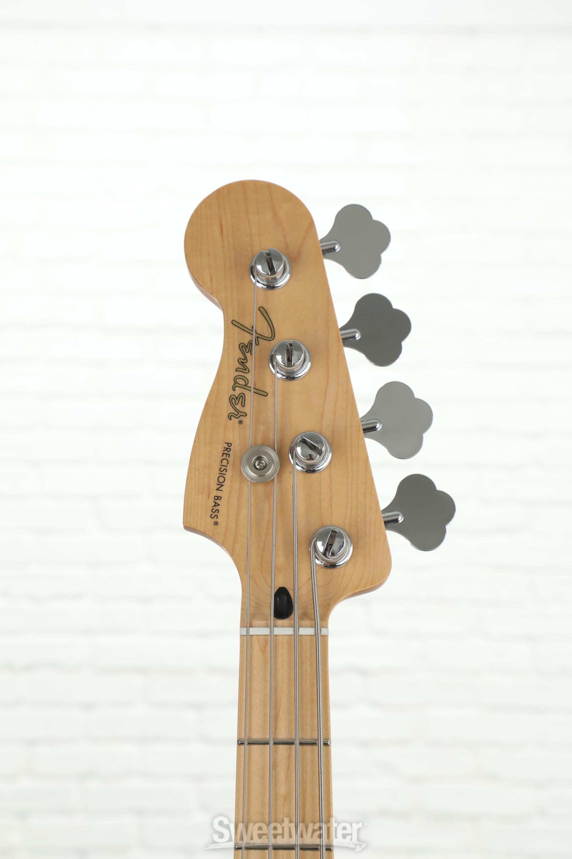 Fender Player Precision Bass レフティ Amazon.com: Fender Player Precision Bass, 3-Color Sunburst