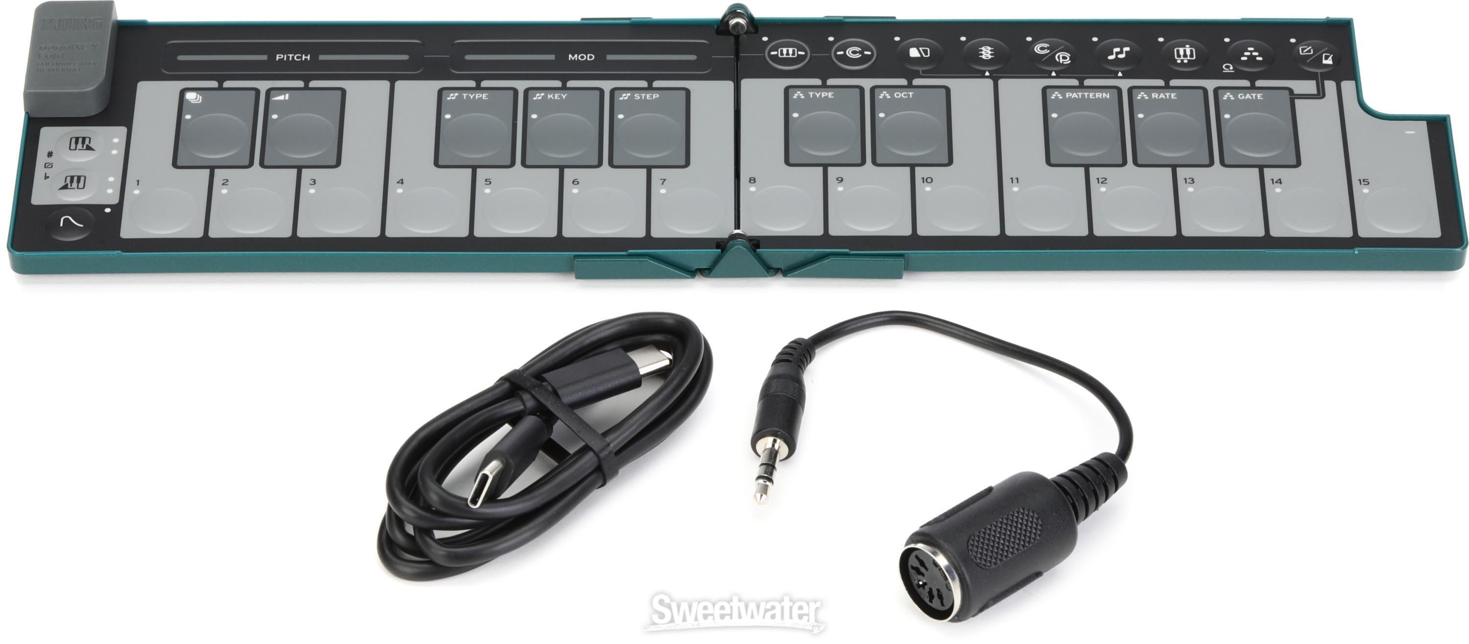 KORG/nanoKEY Fold Alpine Green【在庫あり】