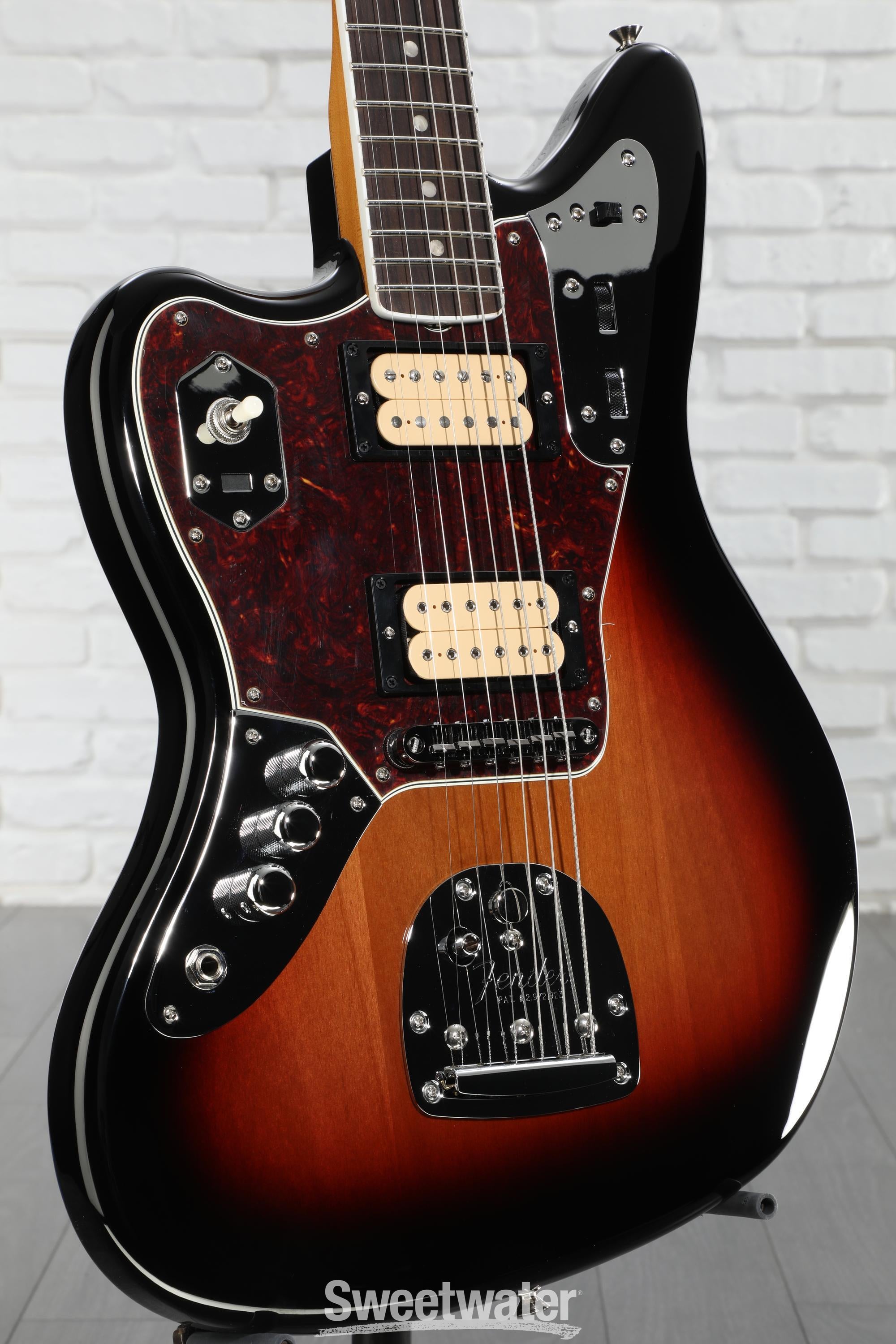 Fender Kurt Cobain Jaguar Left-handed - 3-Tone Sunburst with