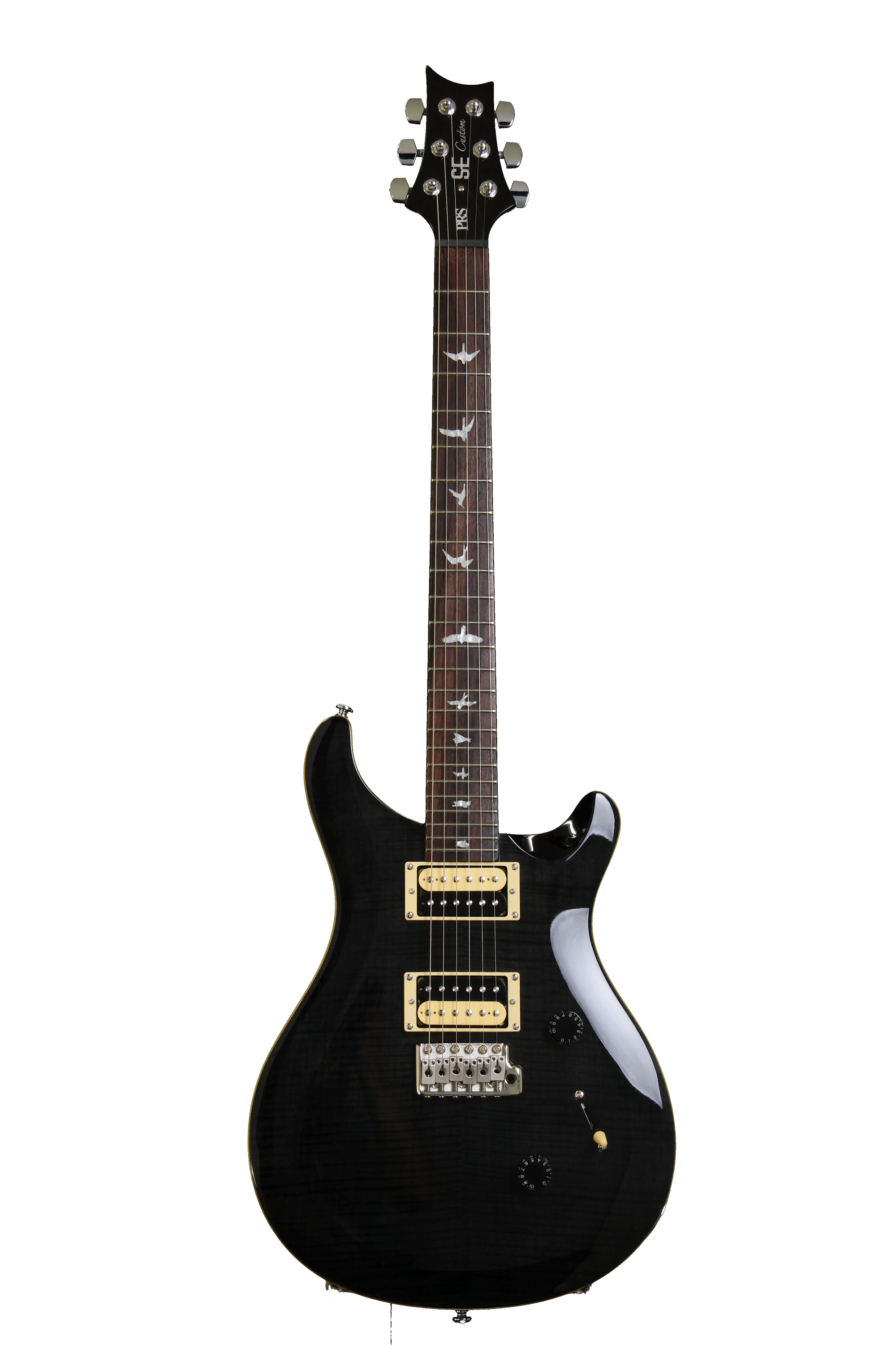 PRS SE Custom 24 Black（2012年製） PRS SE Custom 24, Sweetwater Exclusive - Flat Black