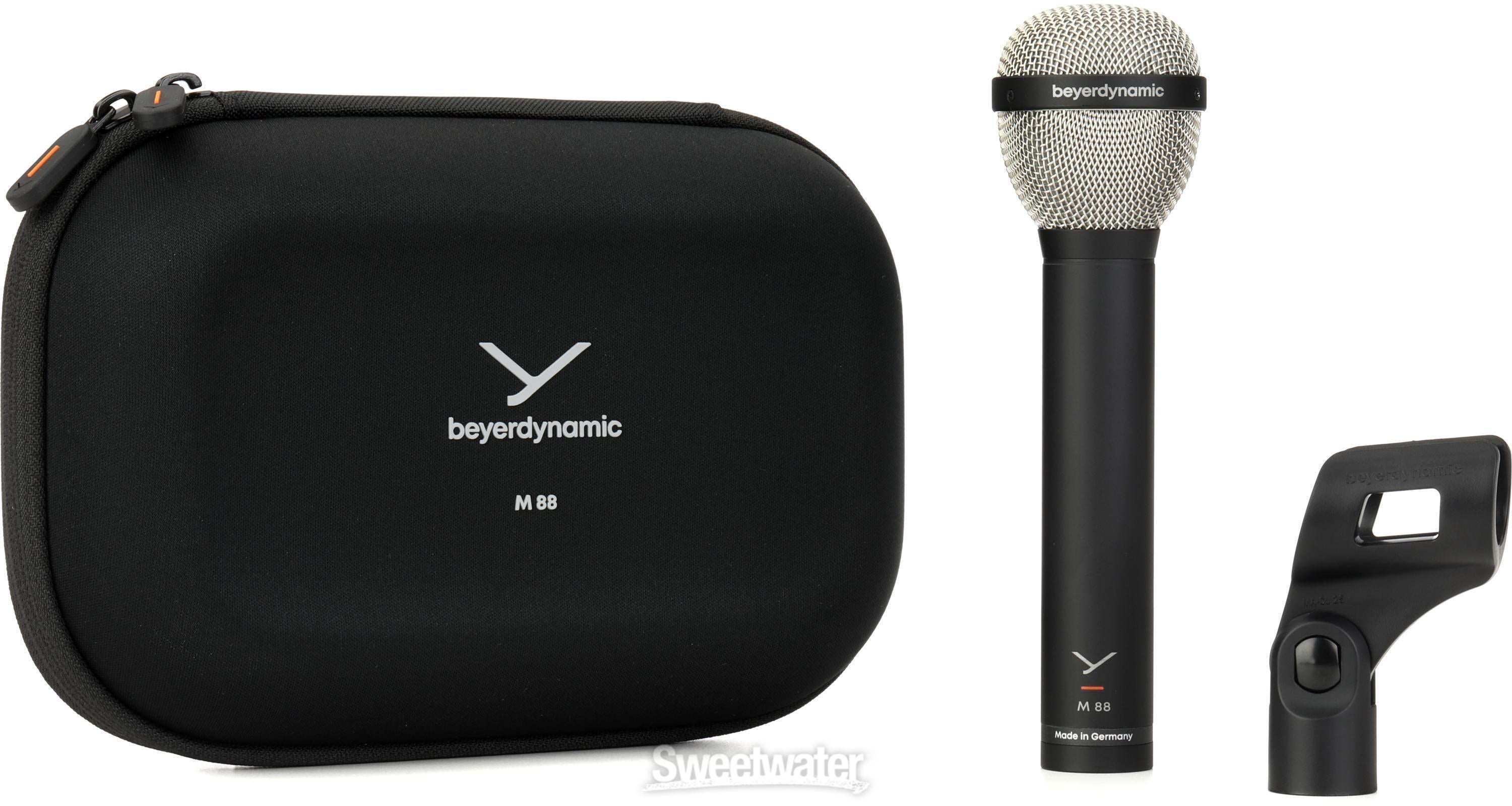 Beyerdynamic M 88 Dynamic Microphone - Hypercardioid | Sweetwater