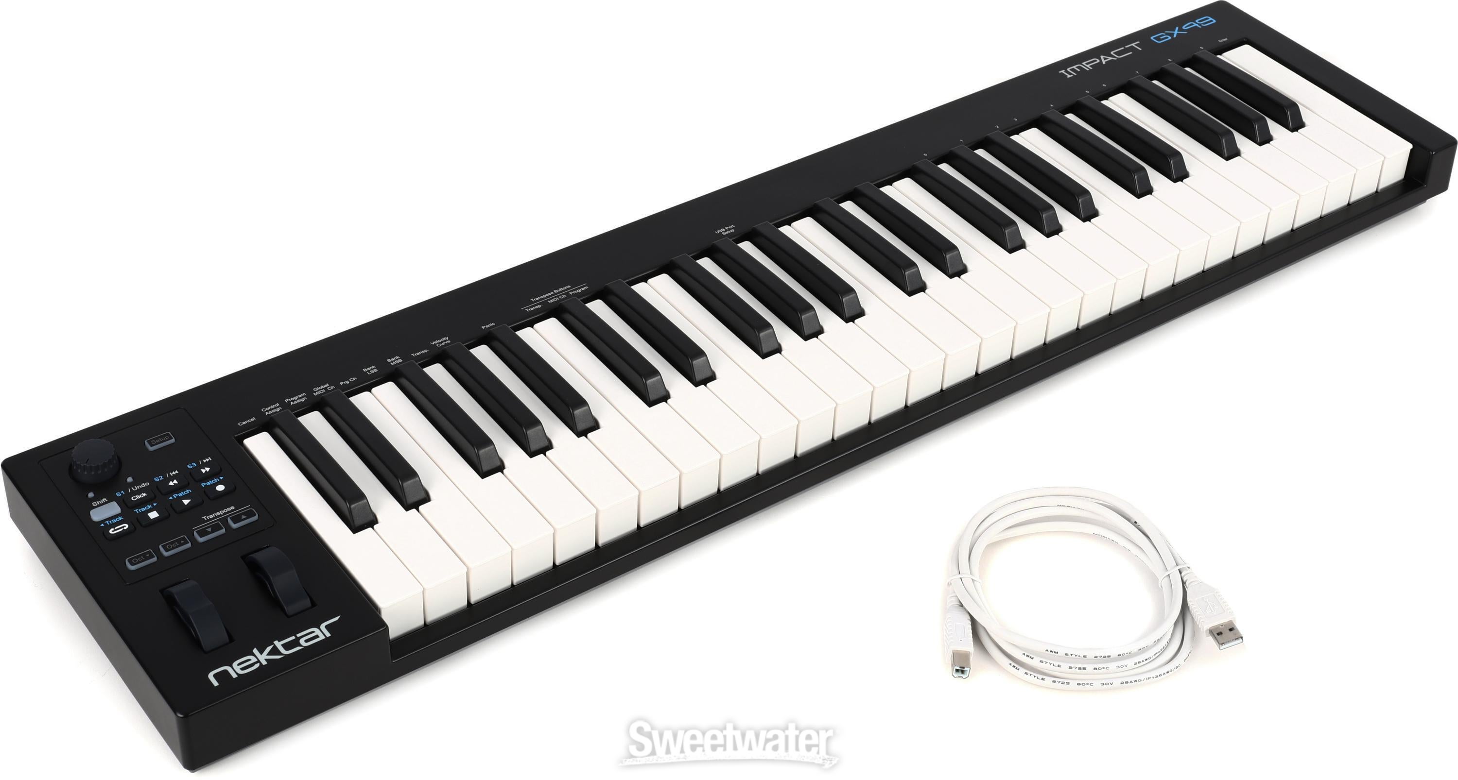 Nektar Impact GX49 49-key Keyboard Controller | Sweetwater