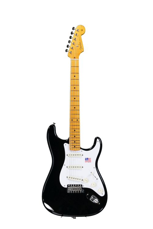 ギター Fender American vintage '57 Stratocaster Fender American Vintage '57 Stratocaster - Black | Sweetwater