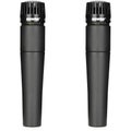 Photo of Shure SM57 Cardioid Dynamic Instrument Microphone (2-Pack)