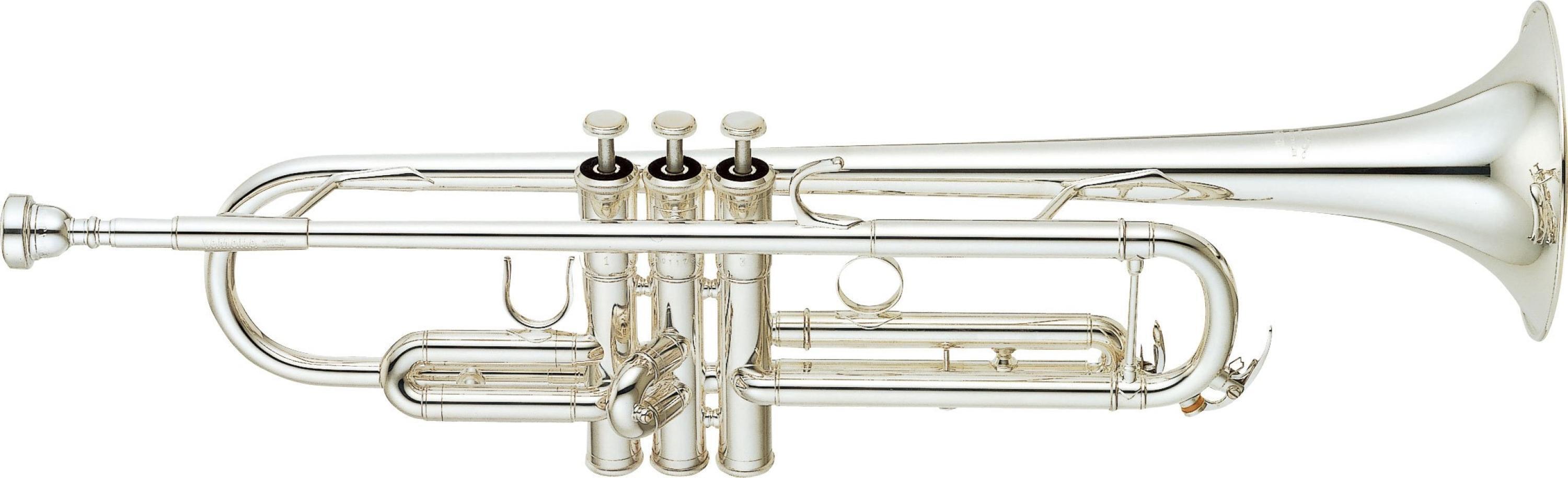Yamaha YTR-6345 Professional Bb Trumpet - Gold Brass Bell - Large