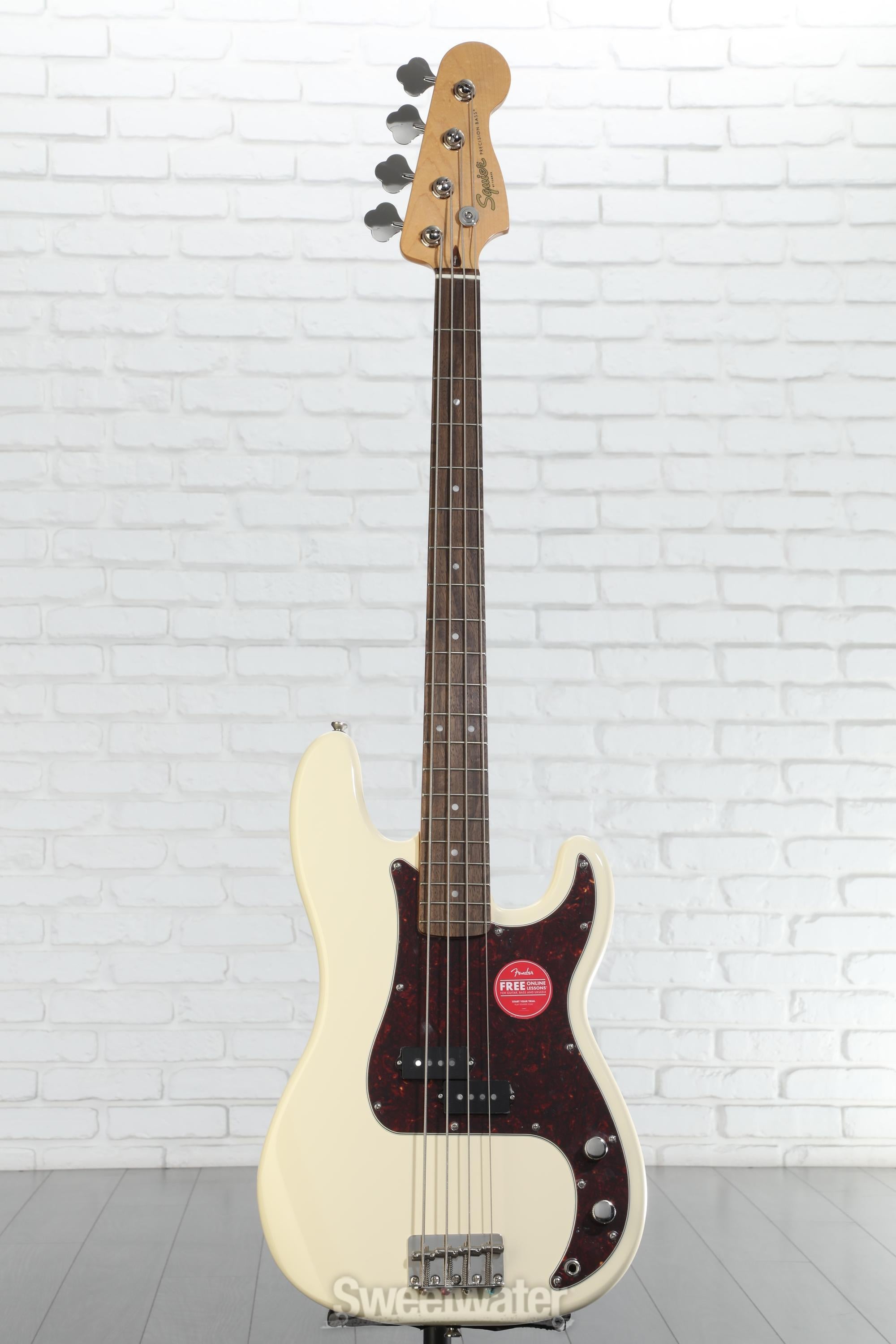 【K】SQUIER Classic Vibe '60s P-Bass Squier Classic Vibe '60s Precision Bass Guitar | Music & Arts