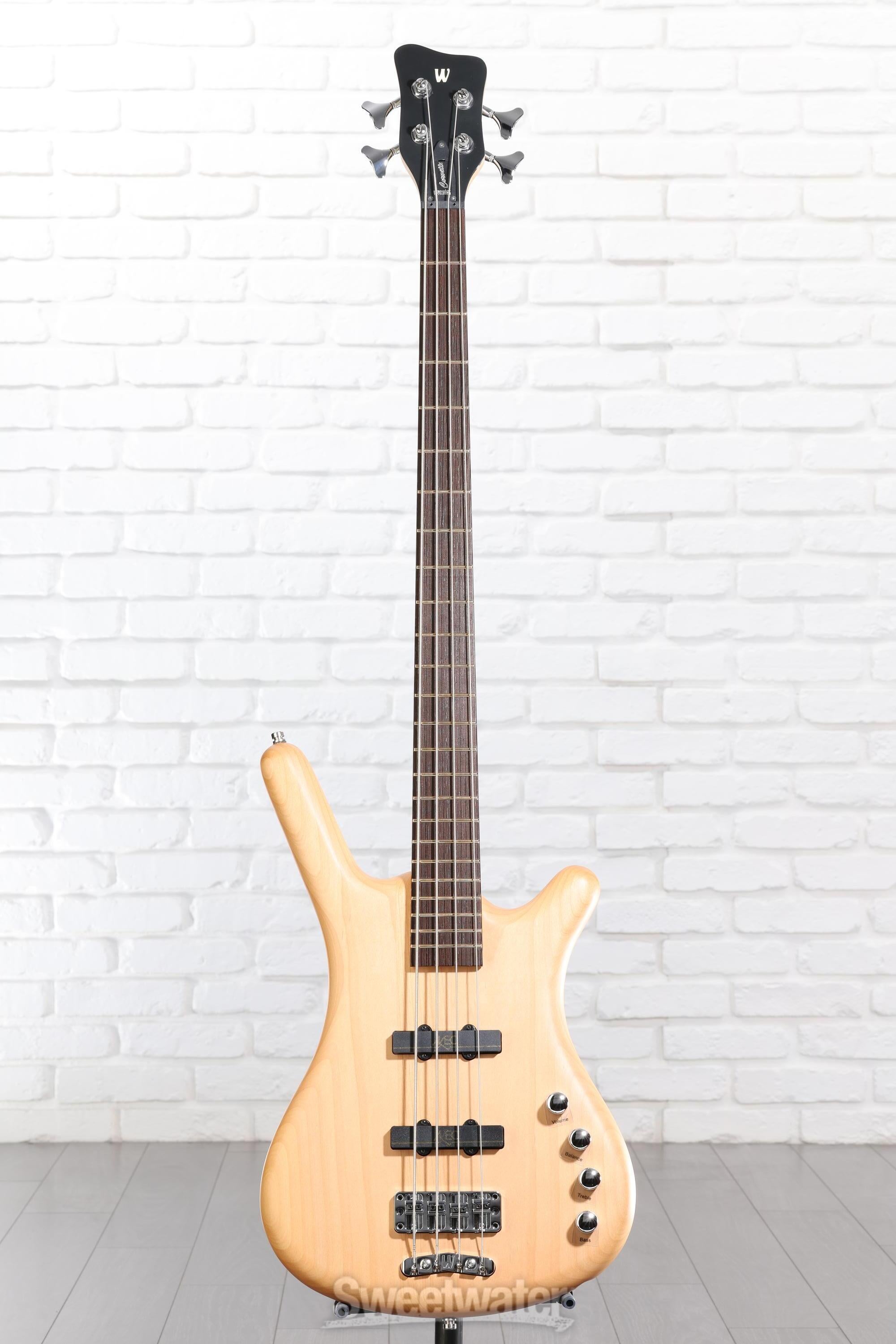 Warwick RockBass Corvette Basic Bass Guitar - Natural | Sweetwater