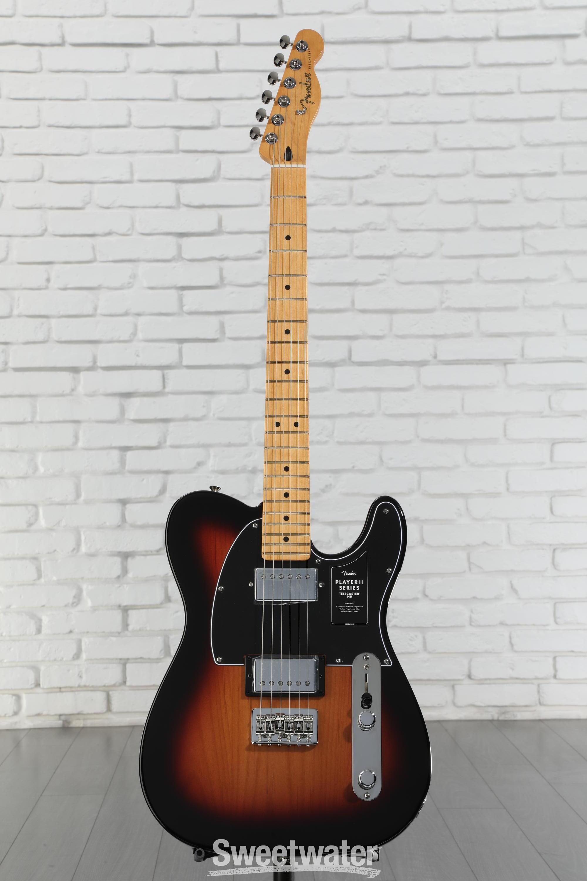 ギター Fender Player Telecaster HH Sunburst Mod Fender Player II Telecaster HH - 3-Color Sunburst
