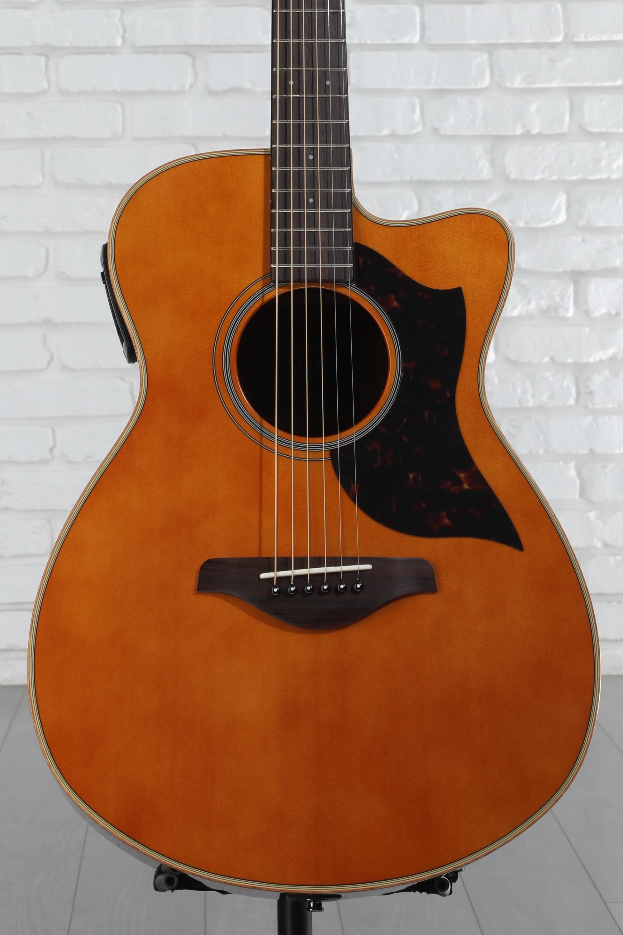 ヤマハ AC1R AC1R Cutaway Acoustic-Electric Guitar - Yamaha USA