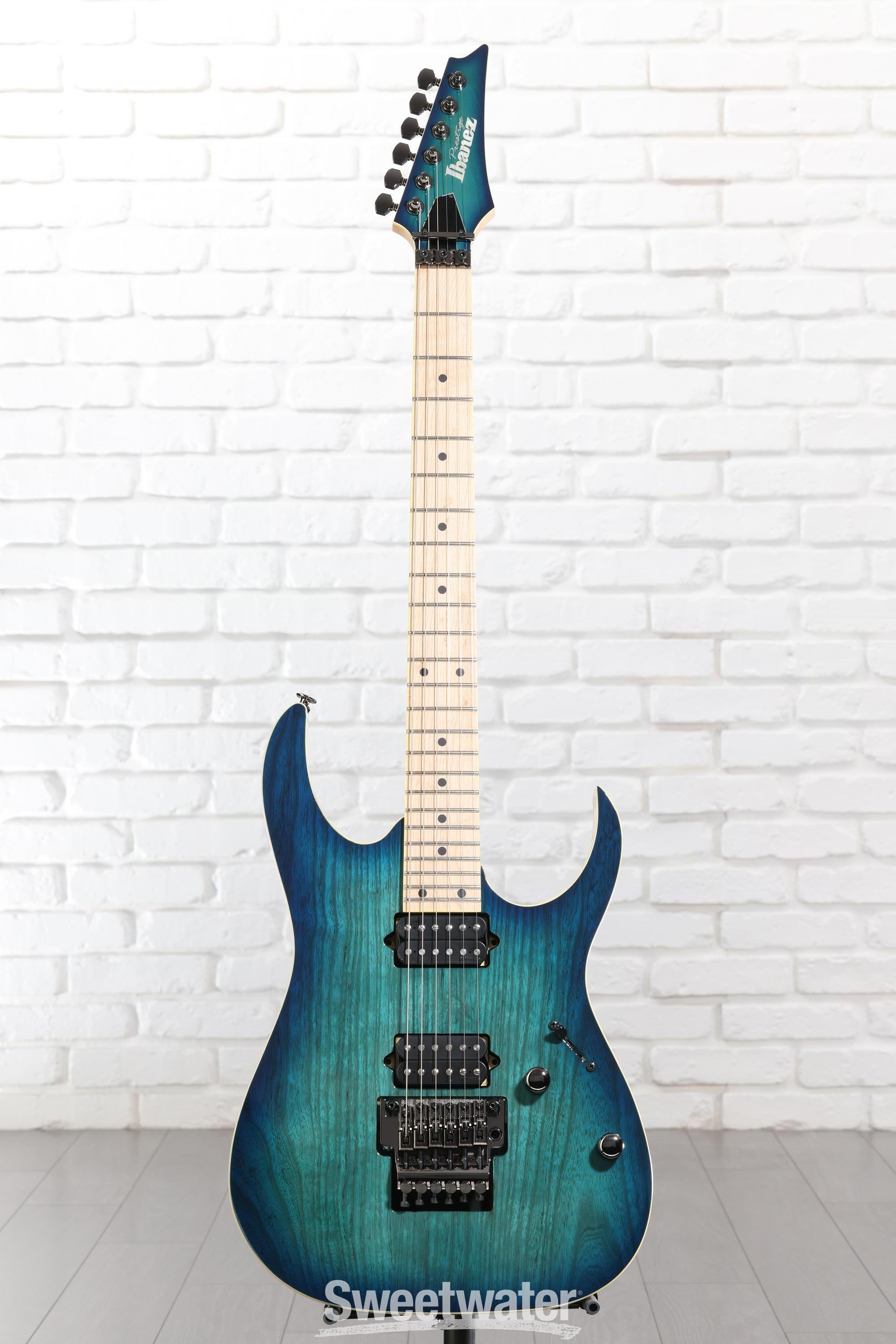 Ibanez Prestige RG652AHM - Nebula Green Burst Reviews | Sweetwater