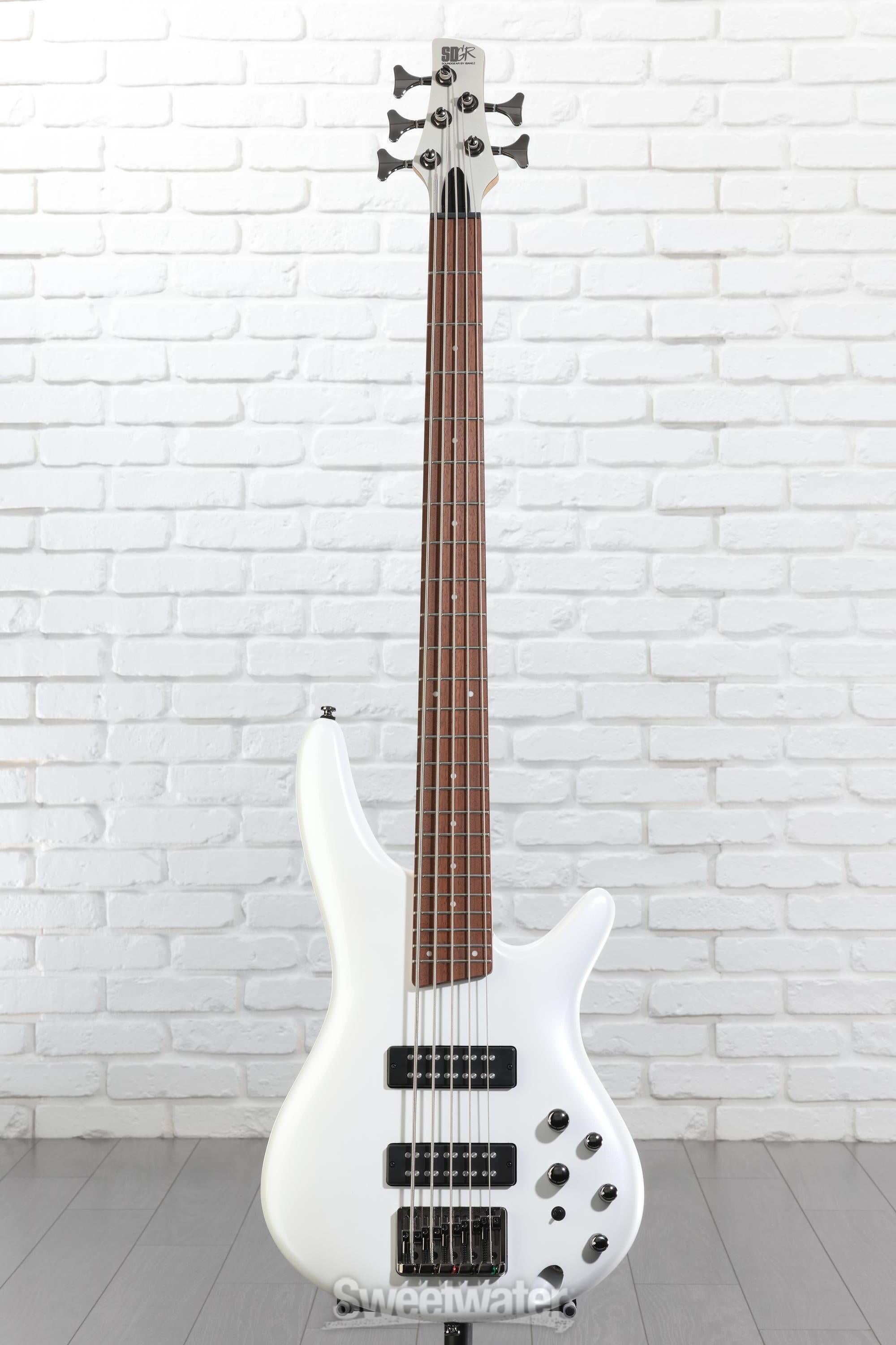 Ibanez Standard SR305E 5-string Bass Guitar - Pearl White | Sweetwater