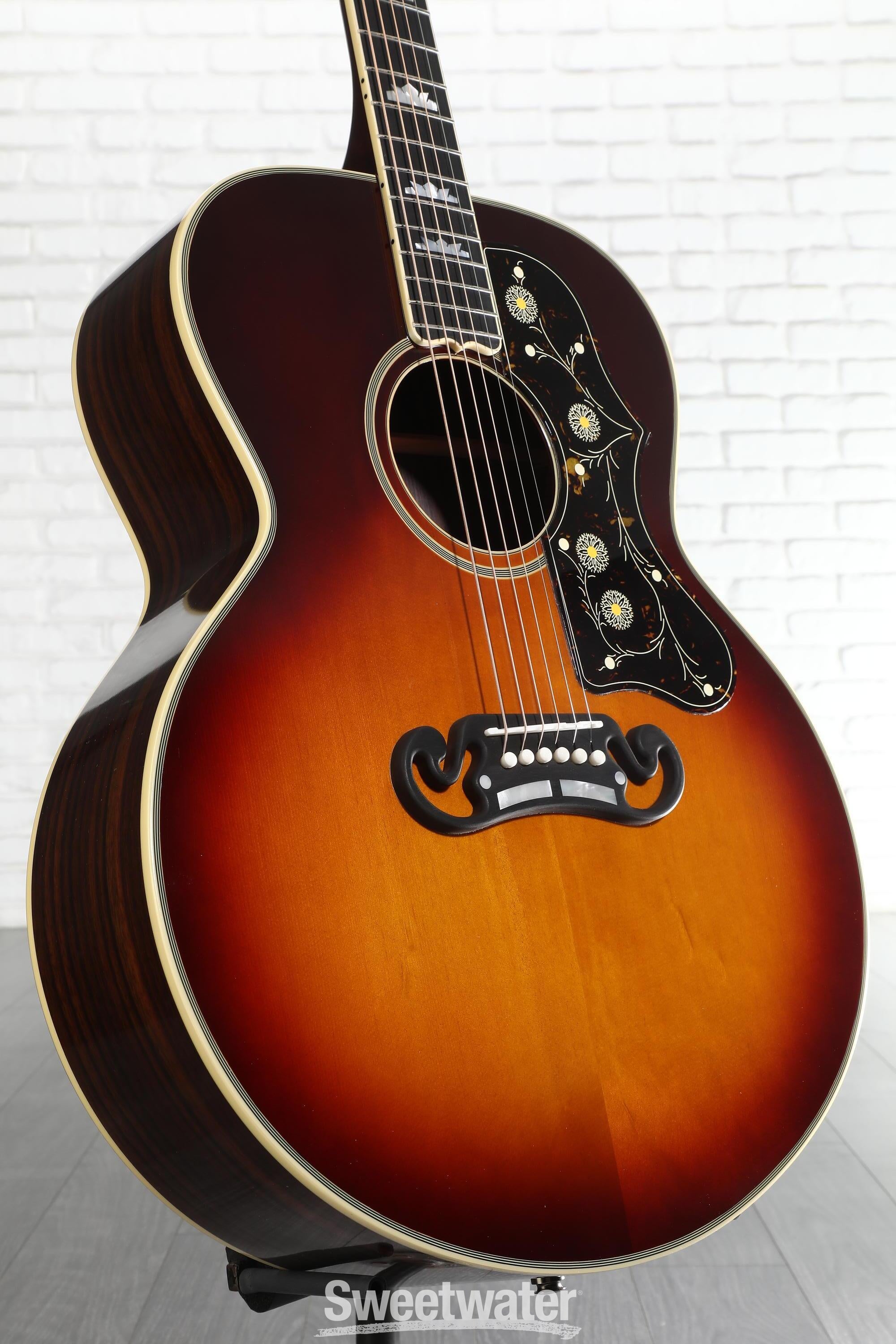 Photo of Epiphone Pre-war SJ-200 Rosewood Reissue Acoustic-electric Guitar - Vintage Sunburst