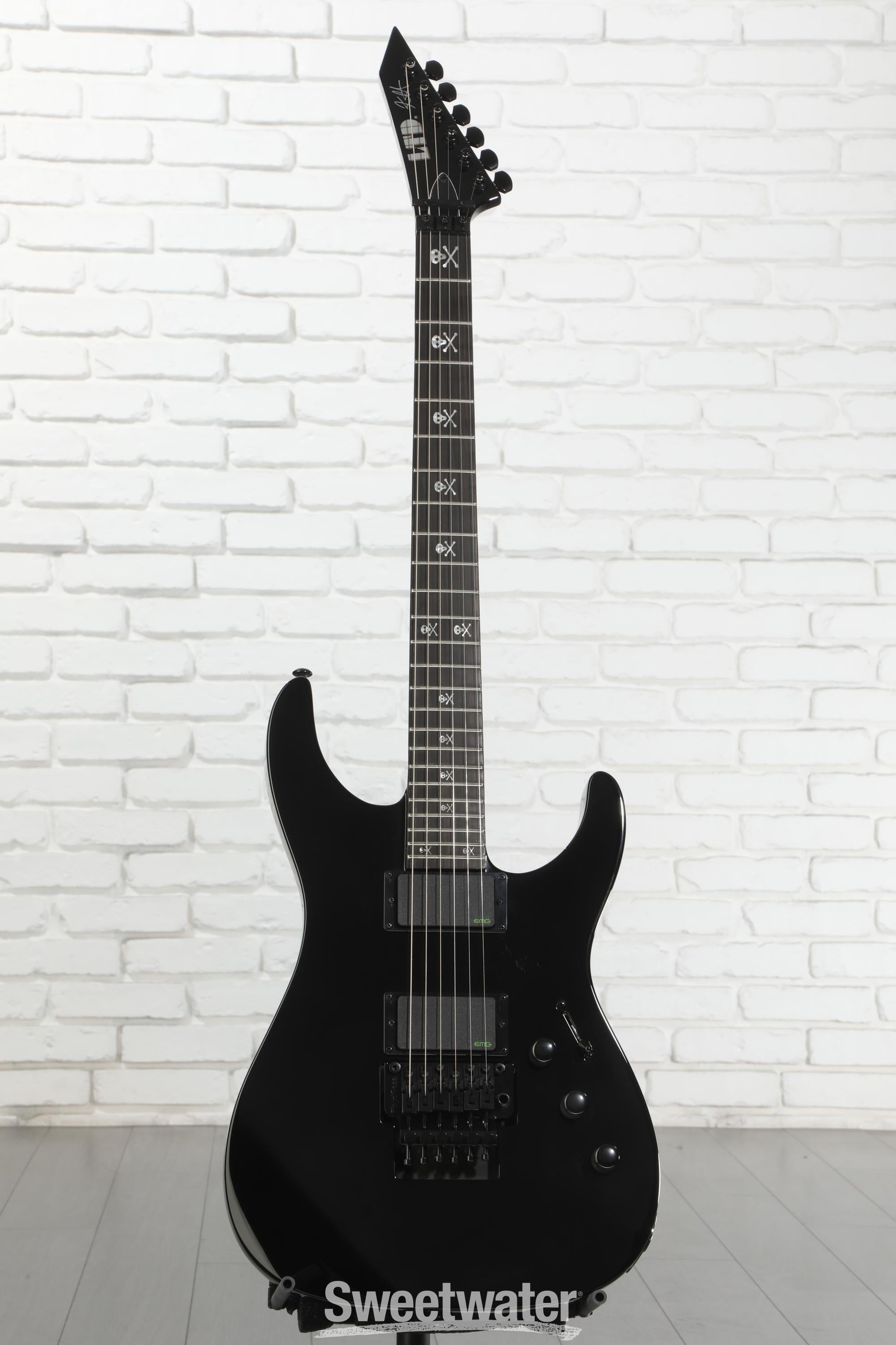 ESP LTD Kirk Hammett Signature KH-602 - Black | Sweetwater