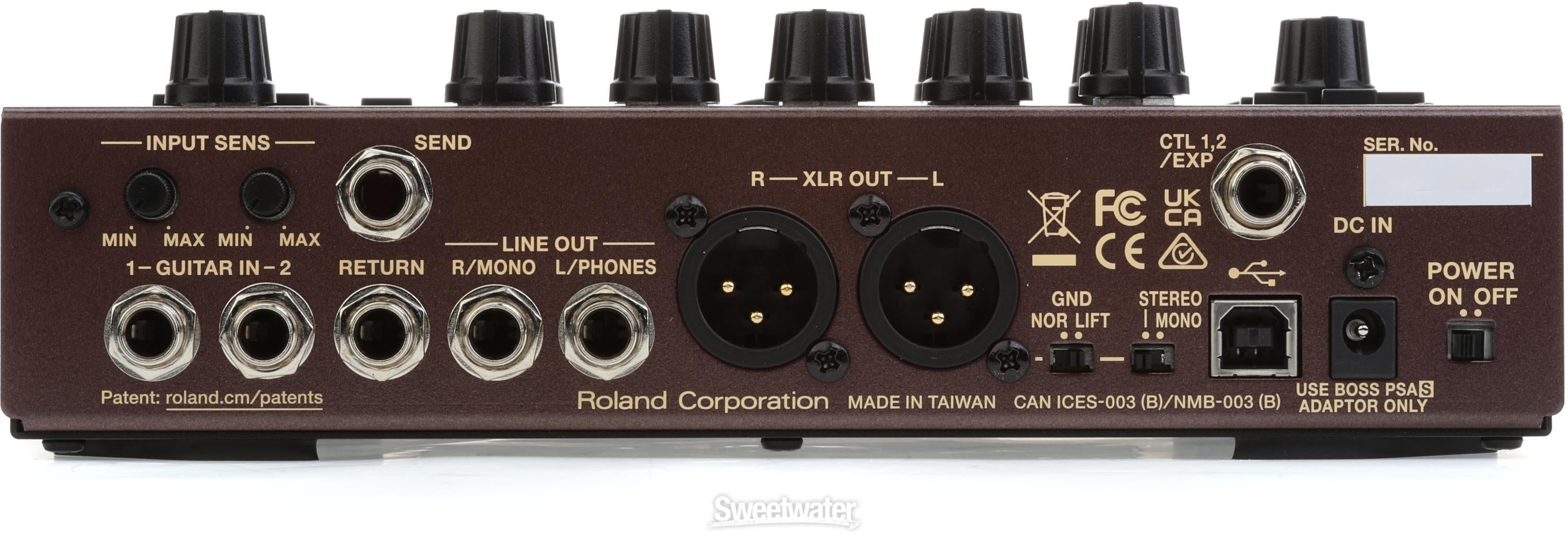 Boss AD-10 Acoustic Guitar Processor Pedal Reviews | Sweetwater