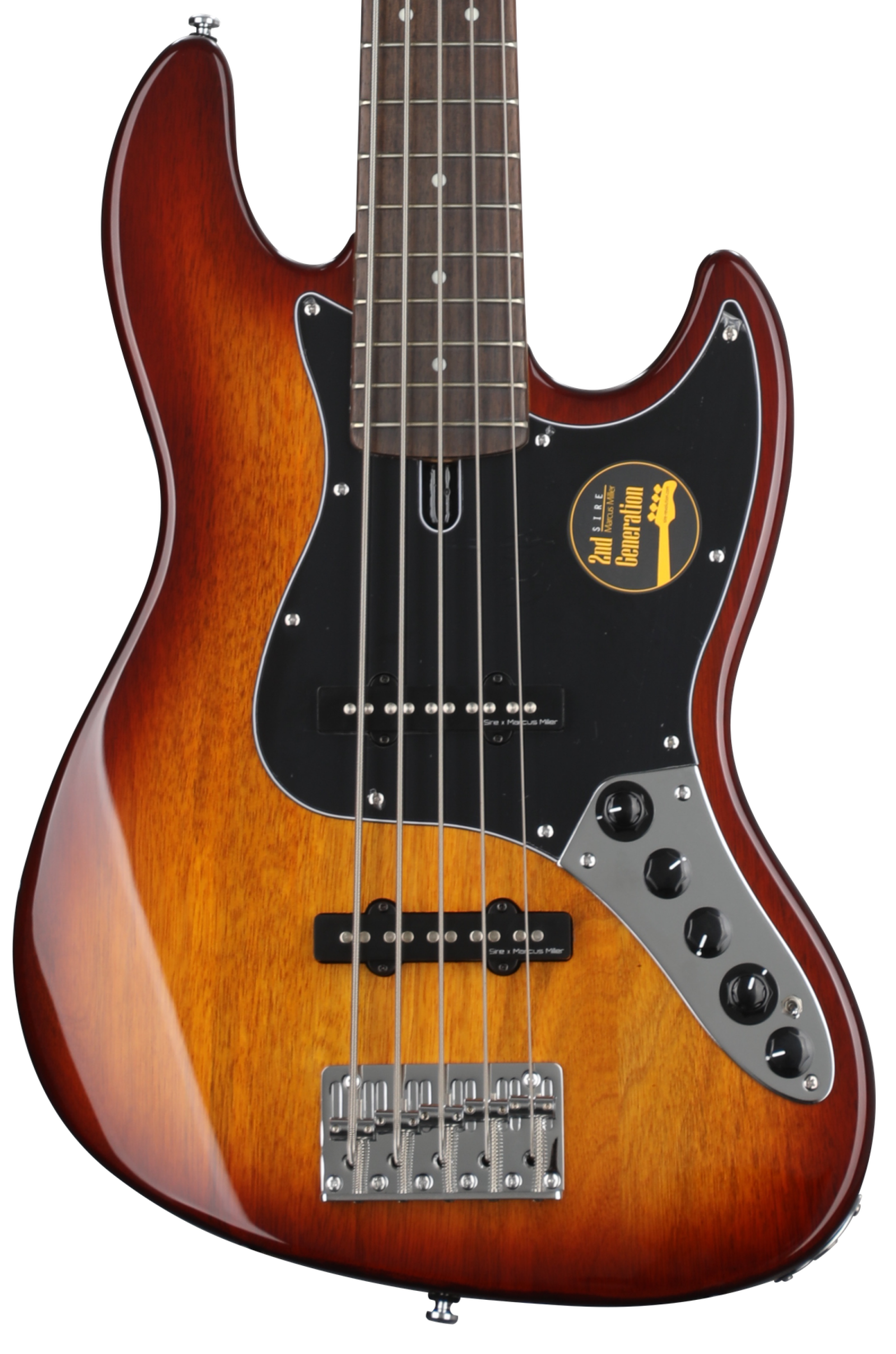 Sire Marcus Miller V3 5-string Bass Guitar - Tobacco Sunburst