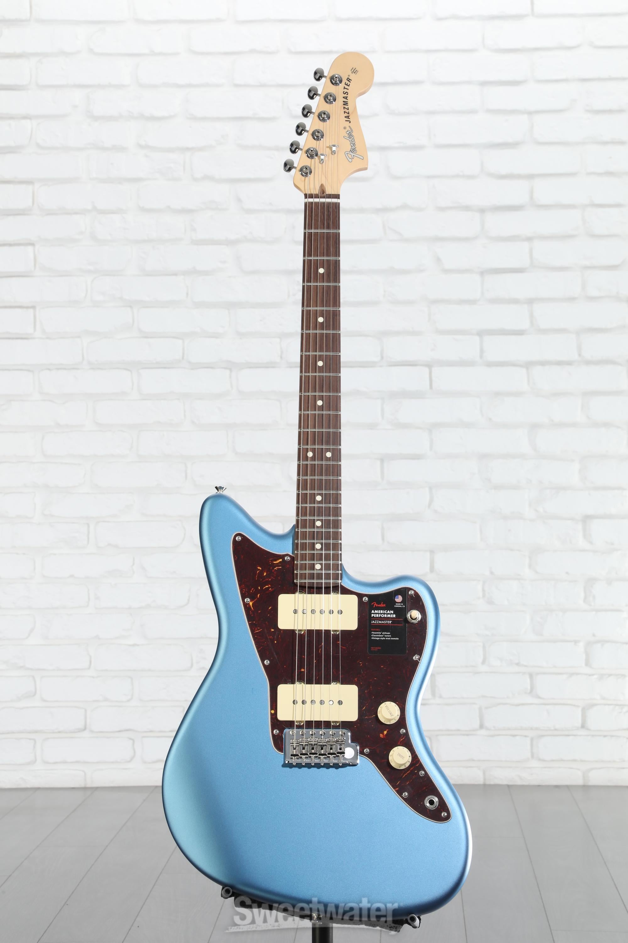 Fender American Performer Jazzmaster - Satin Lake Placid Blue with