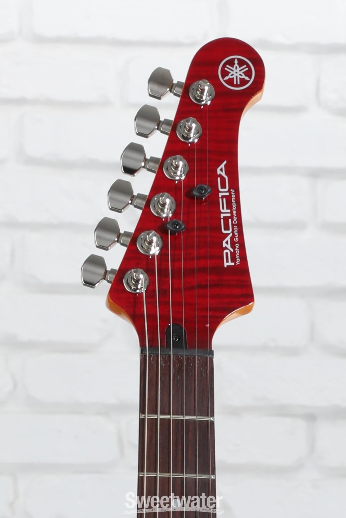 ★人気 YAMAHA PACIFICA PAC612VIIFM カスタム多数 Yamaha Pacifica PAC612VIIFM Flame Maple Electric Guitar