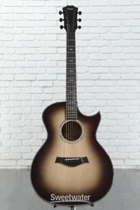 Taylor 2025 Catch Custom #26 C14ce Grand Auditorium Acoustic-electric Guitar - Cranberry Silver Supernova