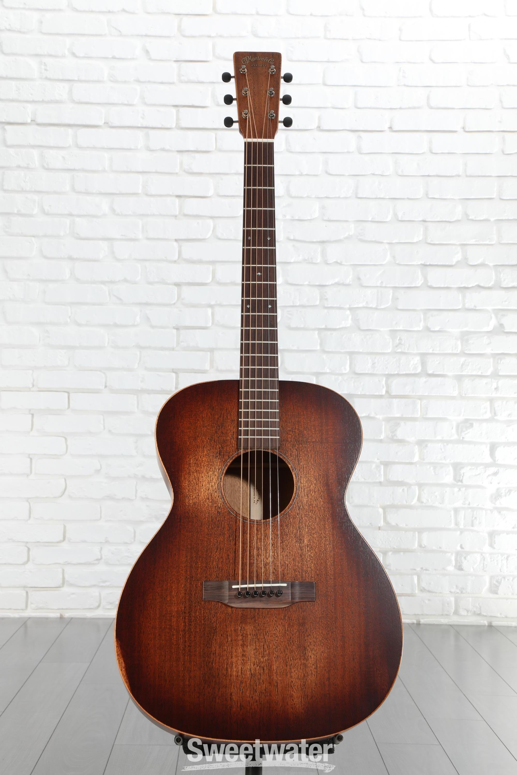 Martin 000-15M StreetMaster Acoustic Guitar - Distressed Burst