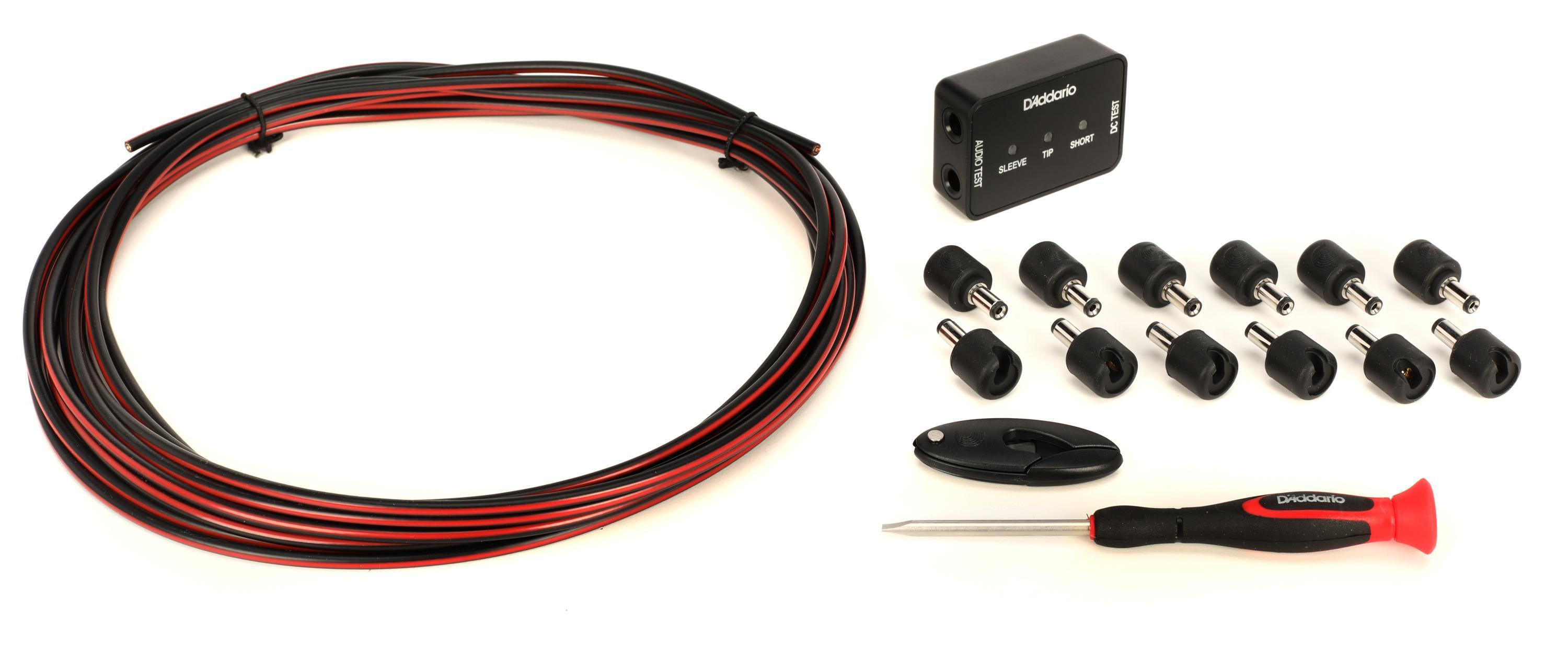 D'Addario DIY Solderless Pedalboard Power Cable Kit | Sweetwater