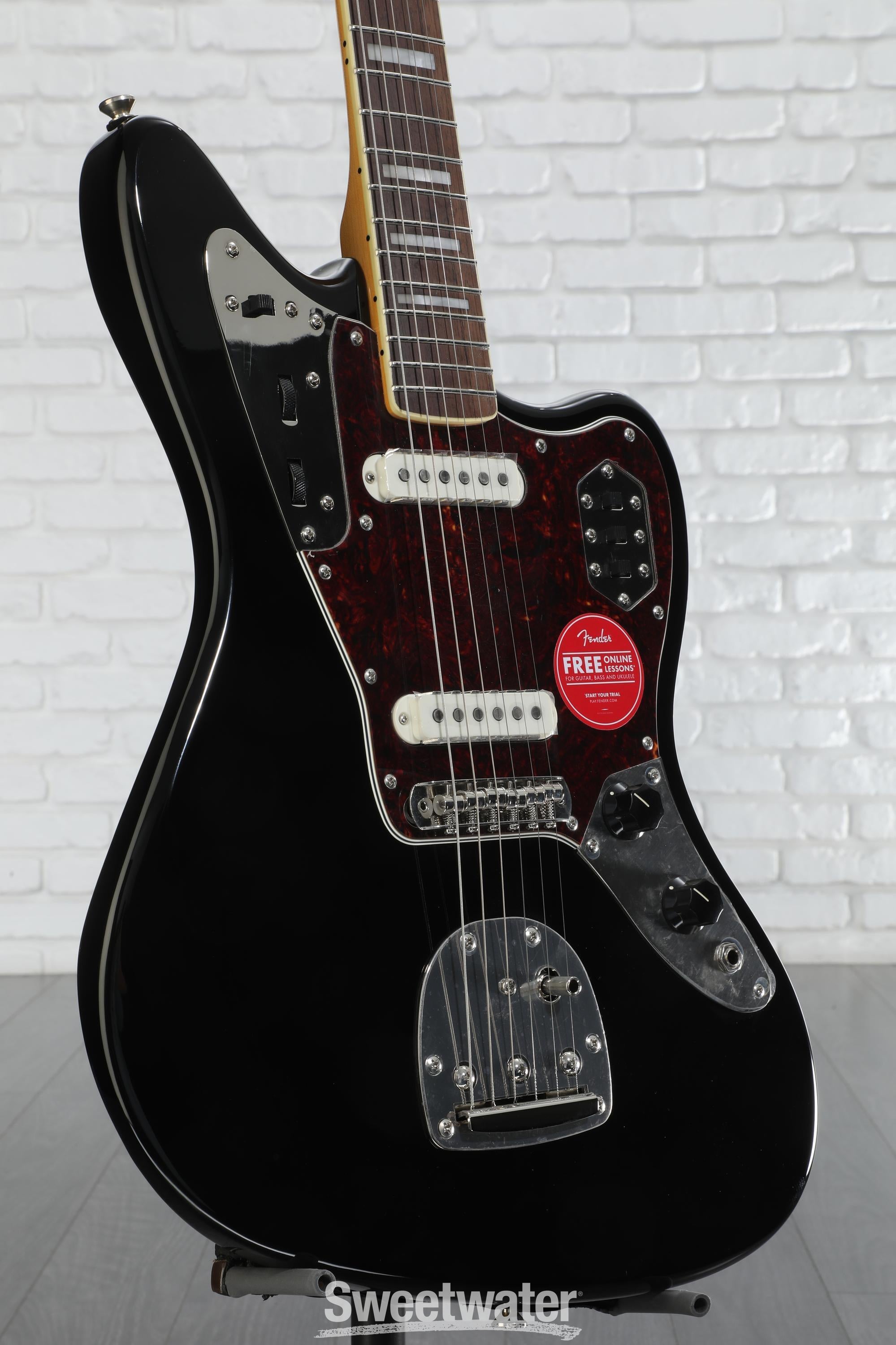 Squier Classic Vibe '70s Jaguar - Black | Sweetwater